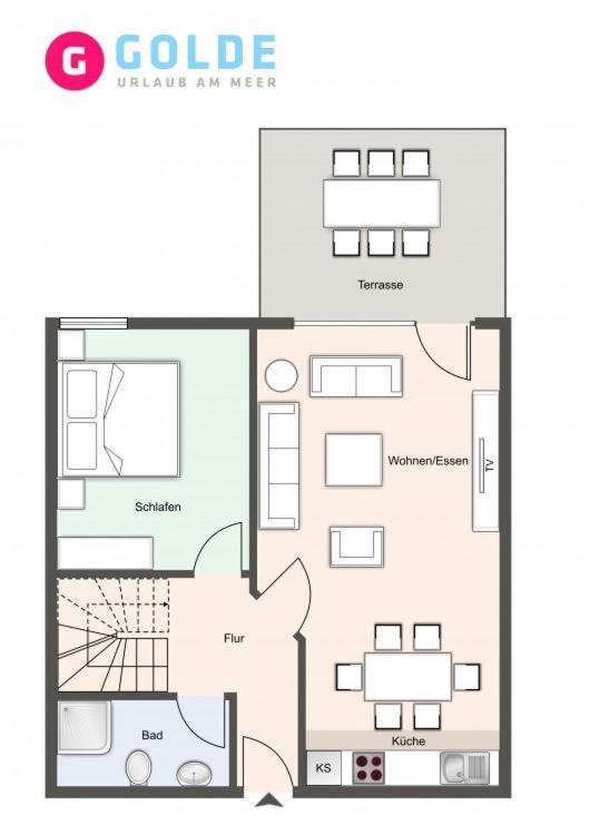 Friesenhof Dreilanden Friesenhof Appartement 3