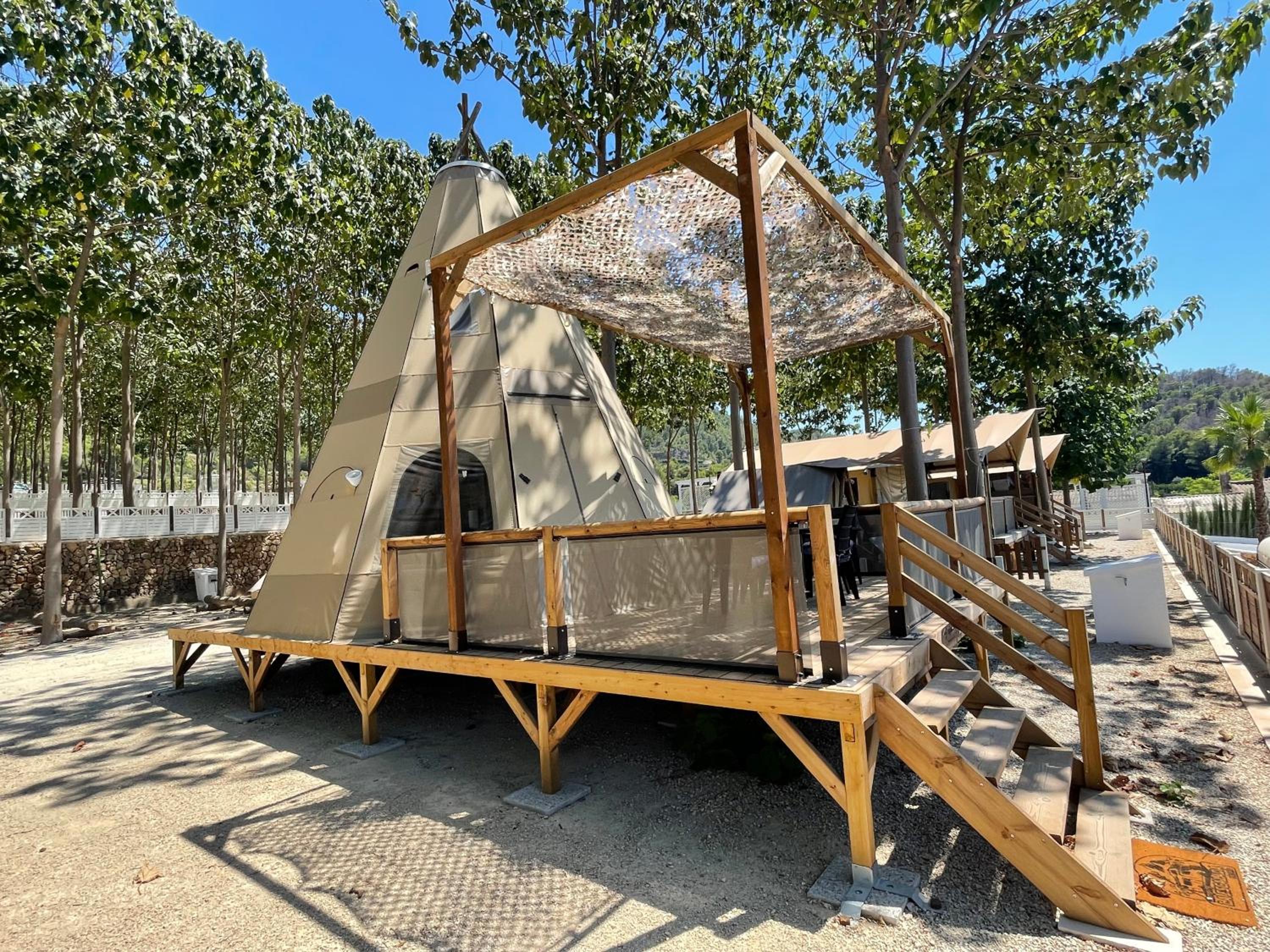 Camping la escalada