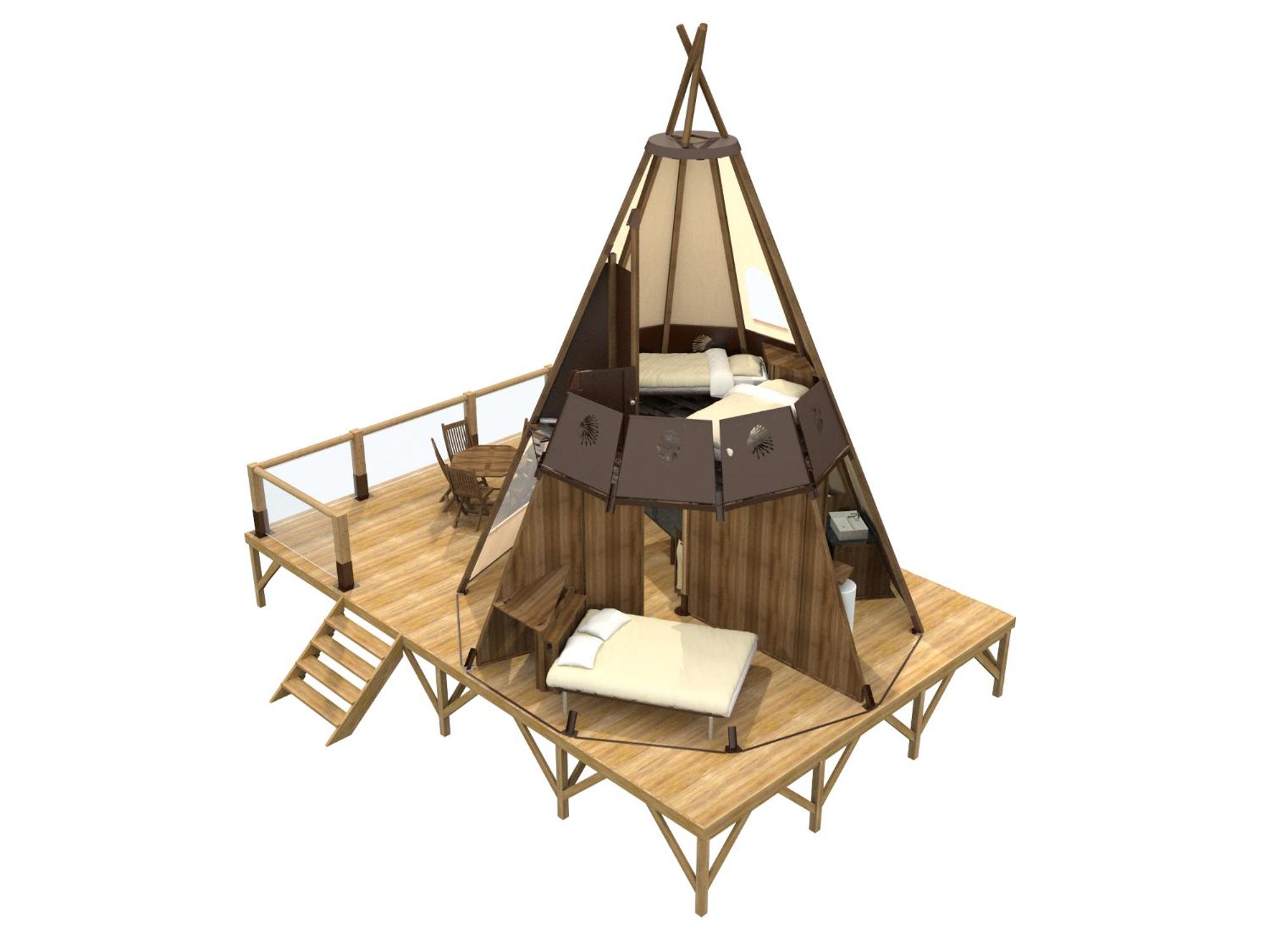 Camping la escalada