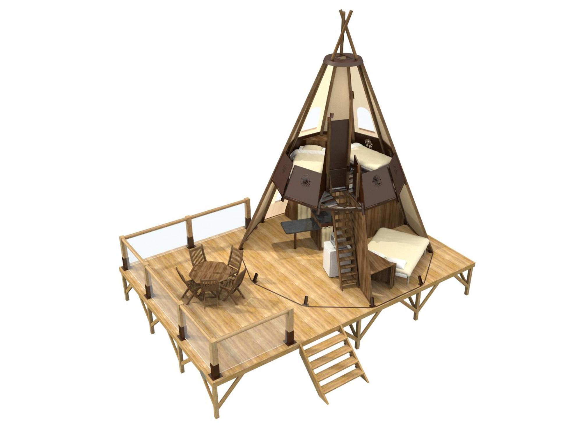 Camping la escalada