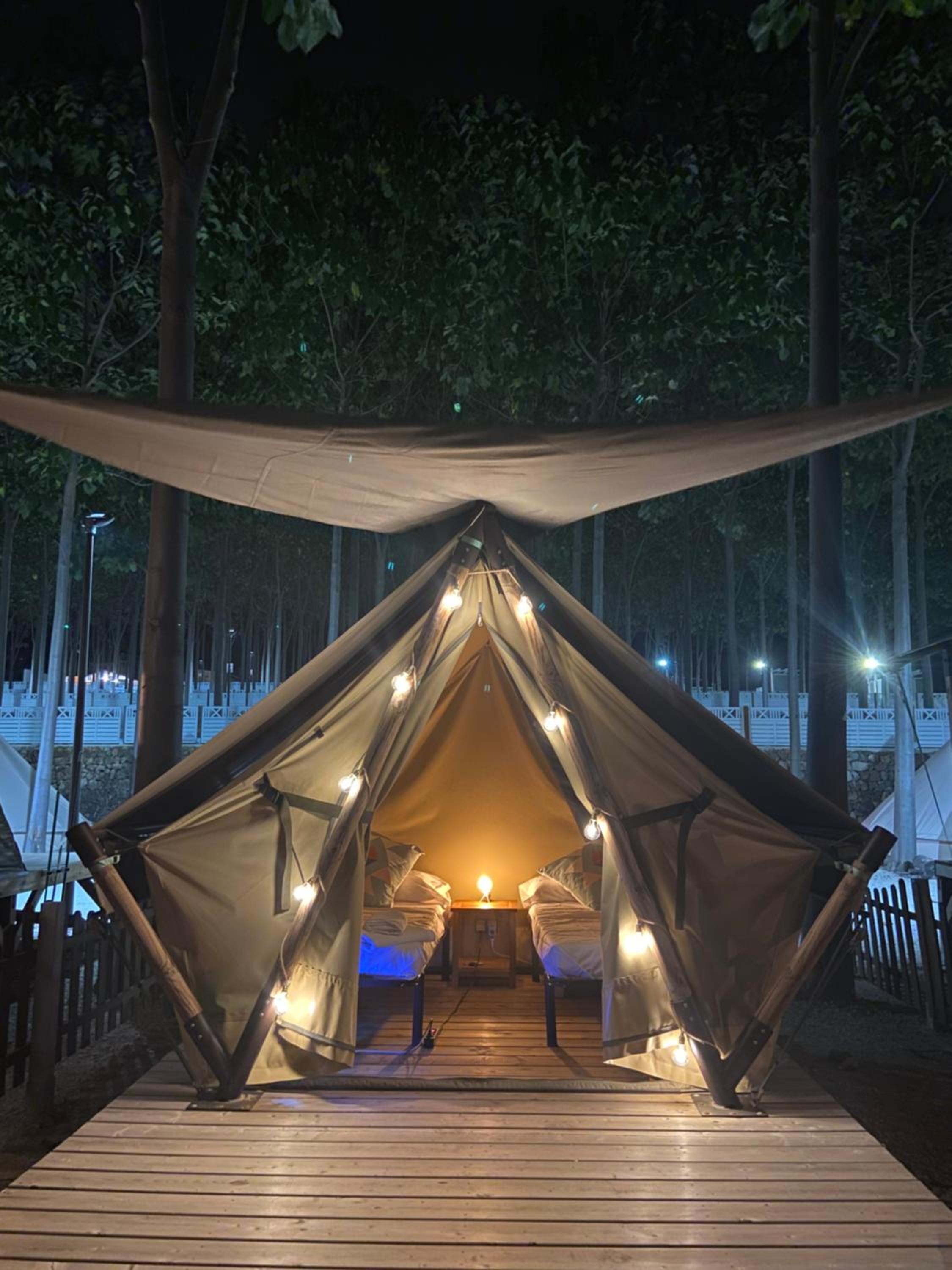 Camping la escalada