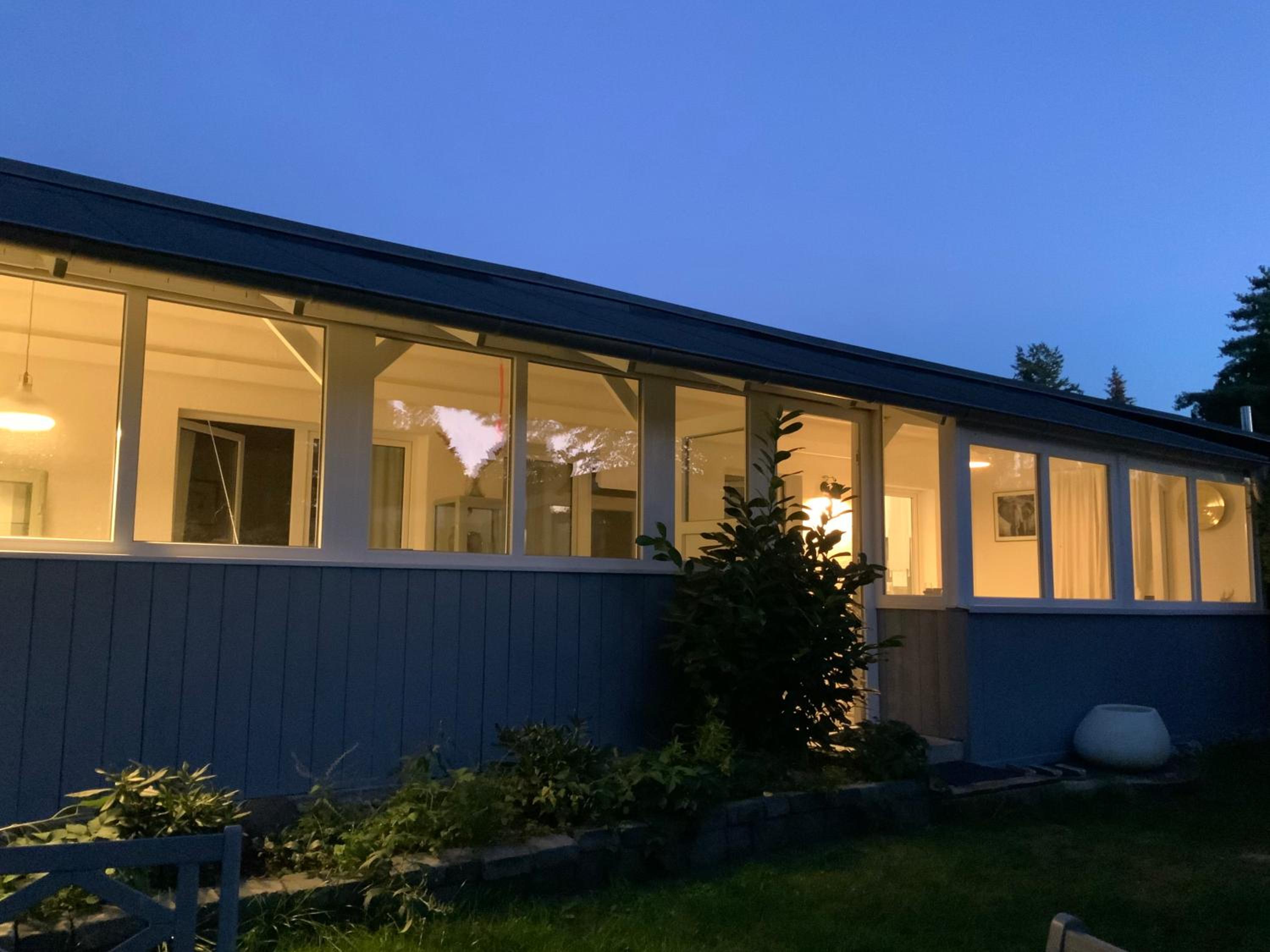 Haus am Grimnitzsee mit Garten