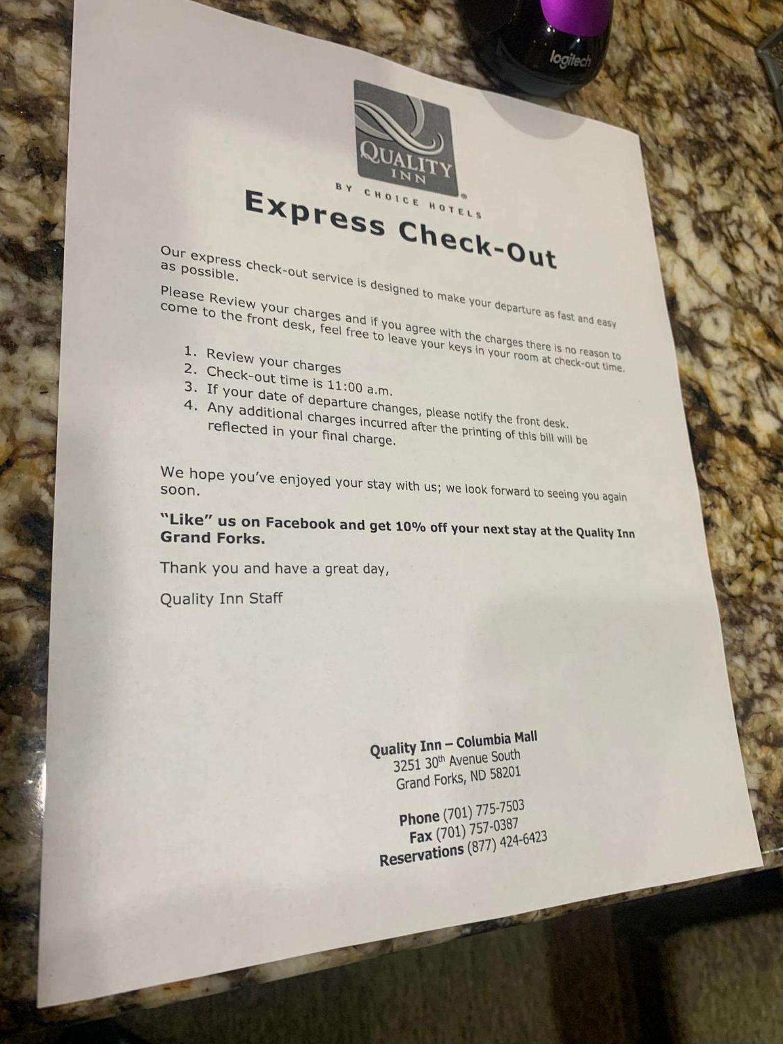 Quality Inn Columbia Mall
