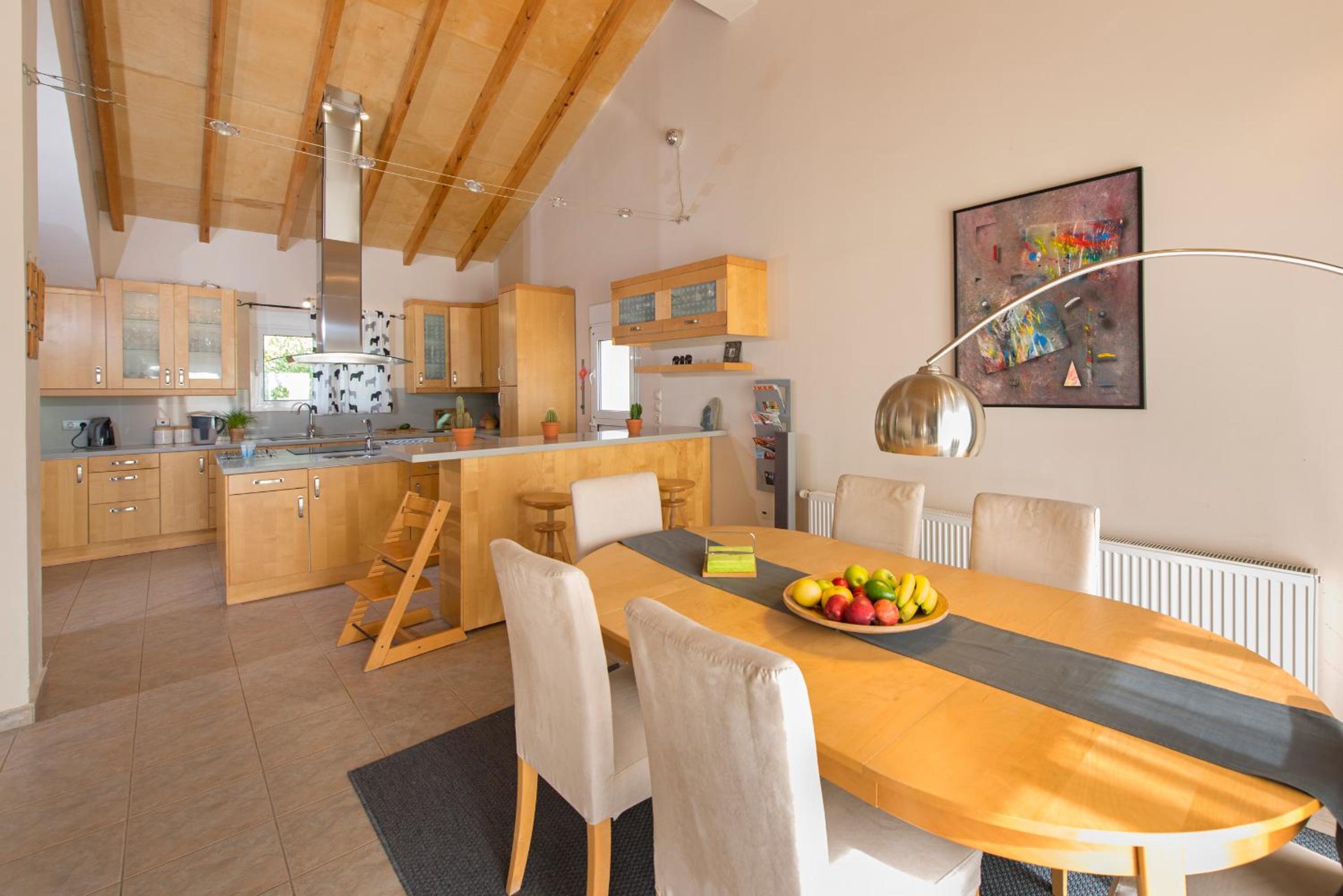 Olive Private Villa Swimming Pool 5 BDR Kolymbia Rhodes
