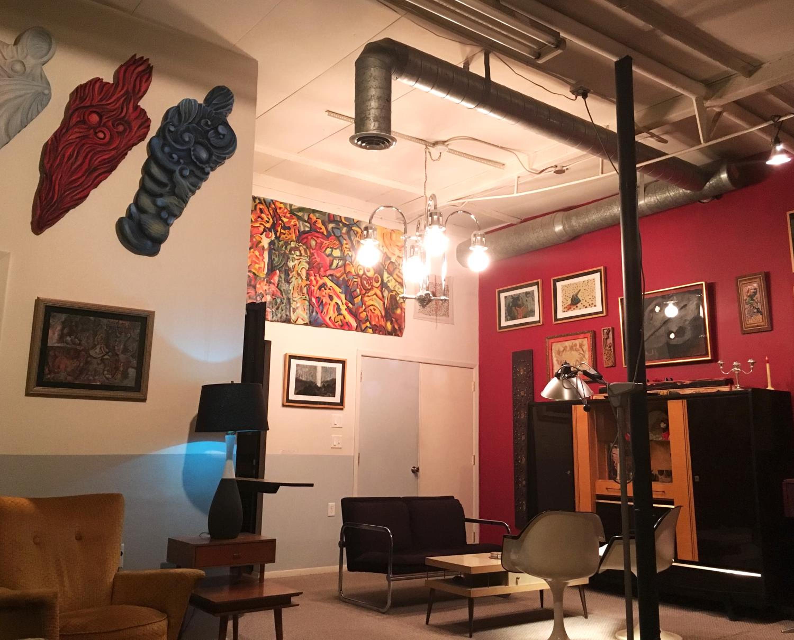 SPACE CASTLE: a 1950s Gas Station transformed into an Art Themed Wonderland view 5