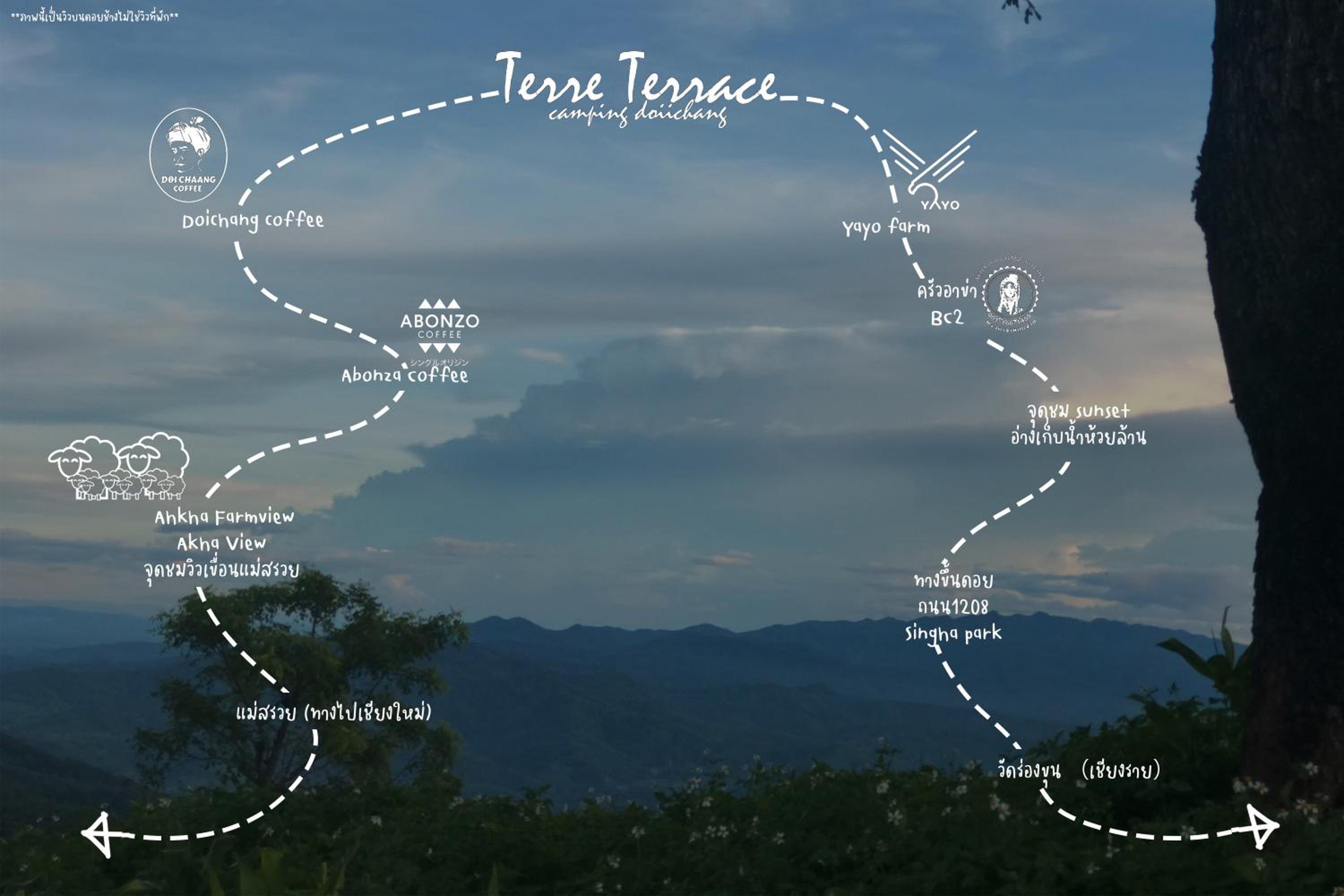 Terre Terrace Glamping - Doichang view 2