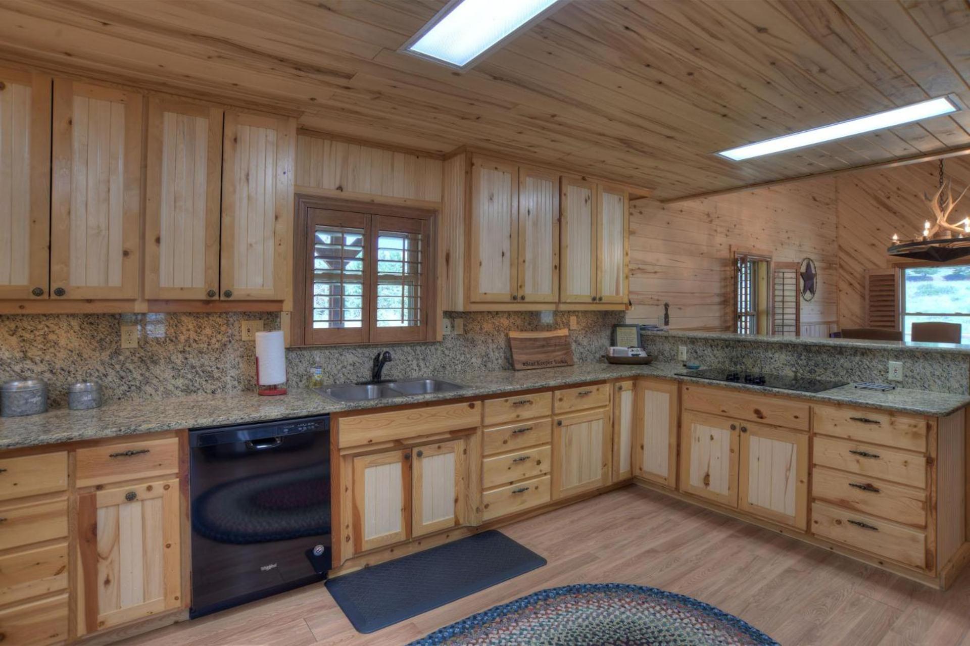 Rustic A Cabin view 5