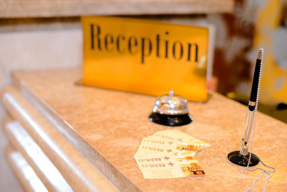 hotel reception