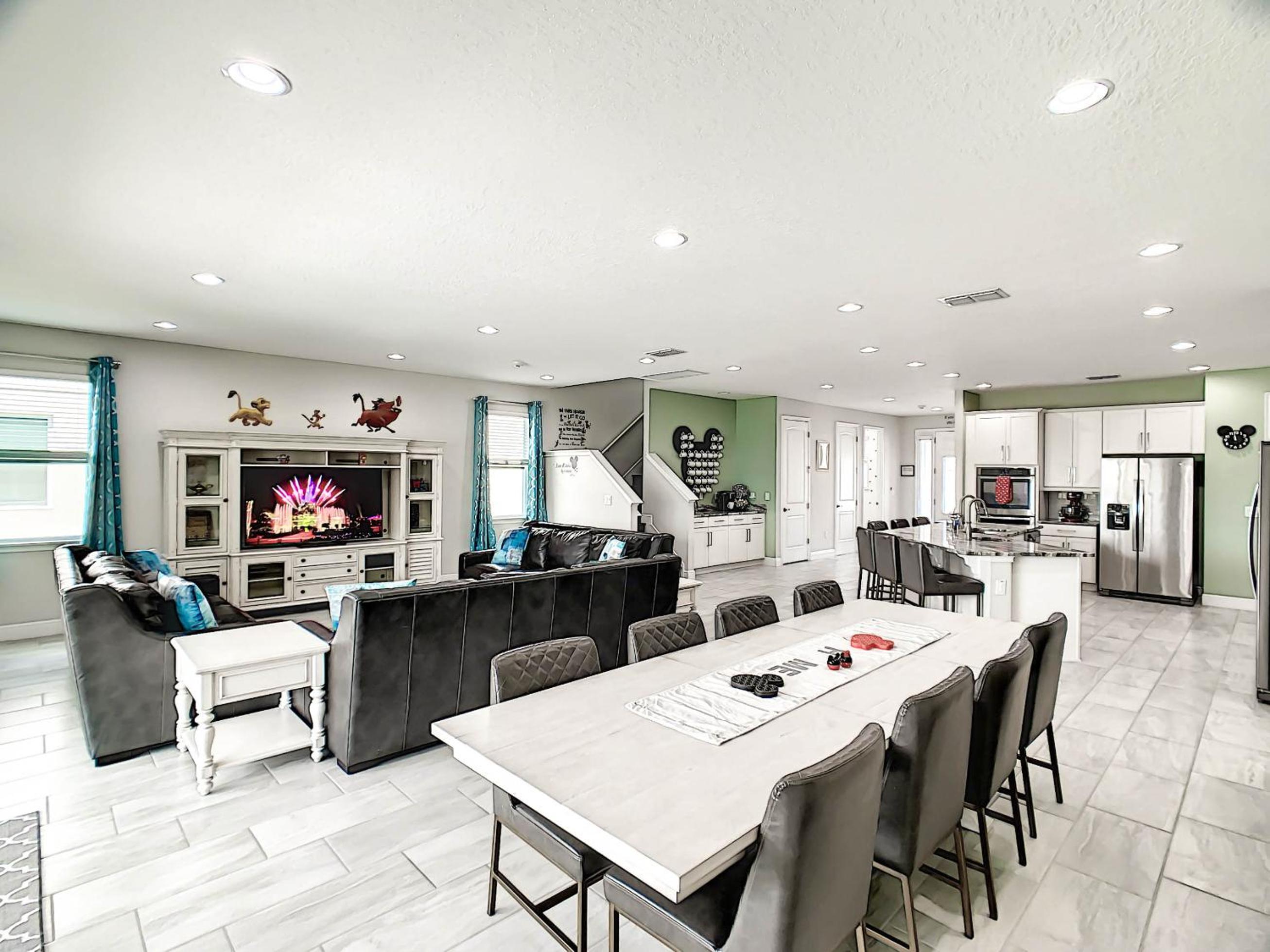 Stunning 11 Bedroom Themed House with Huge Pool Near Disney
