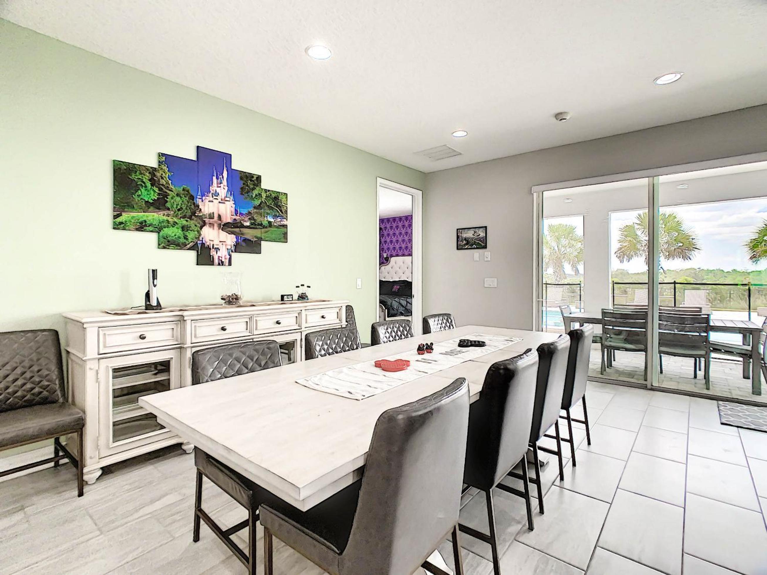 Stunning 11 Bedroom Themed House with Huge Pool Near Disney