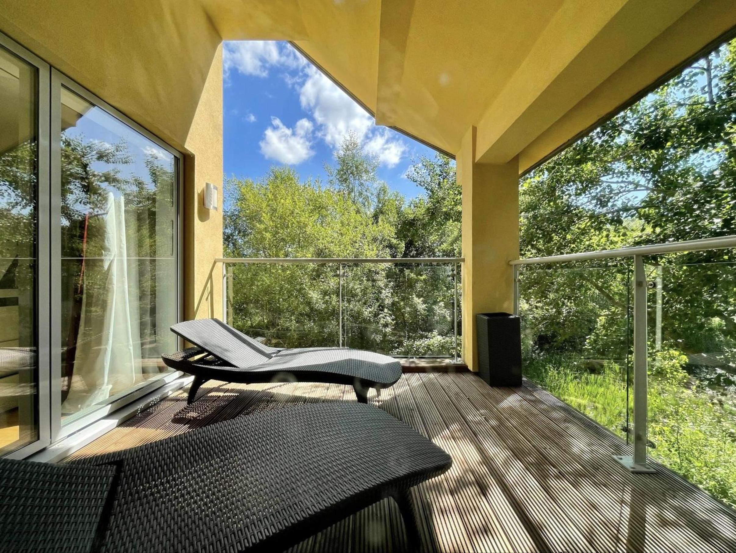 Modern contemporary home in beautiful setting view 5