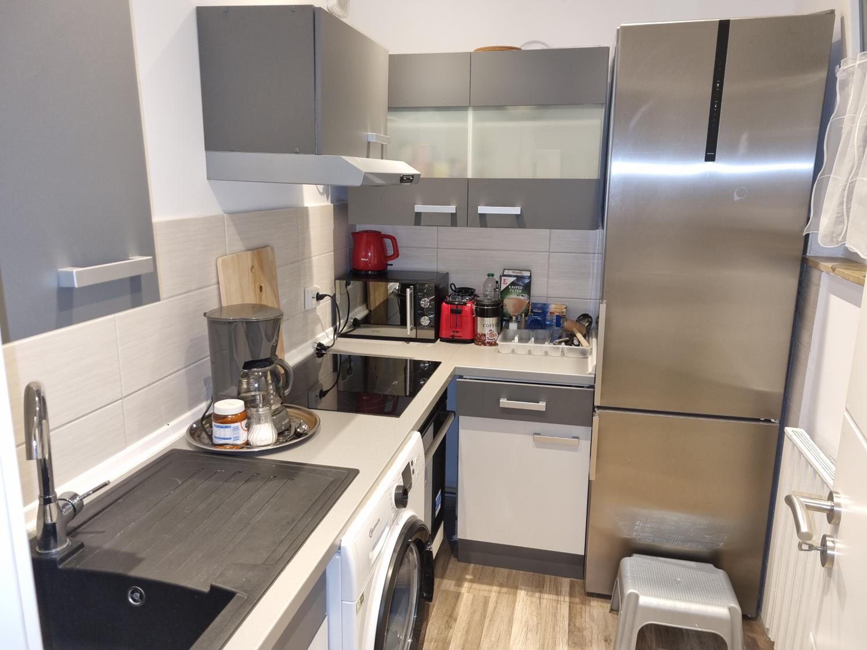 Maria Apartment en Wolfsburg — kitchen