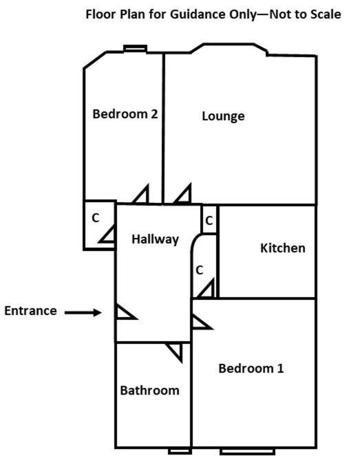 Castleview is a lovely flat in a listed building