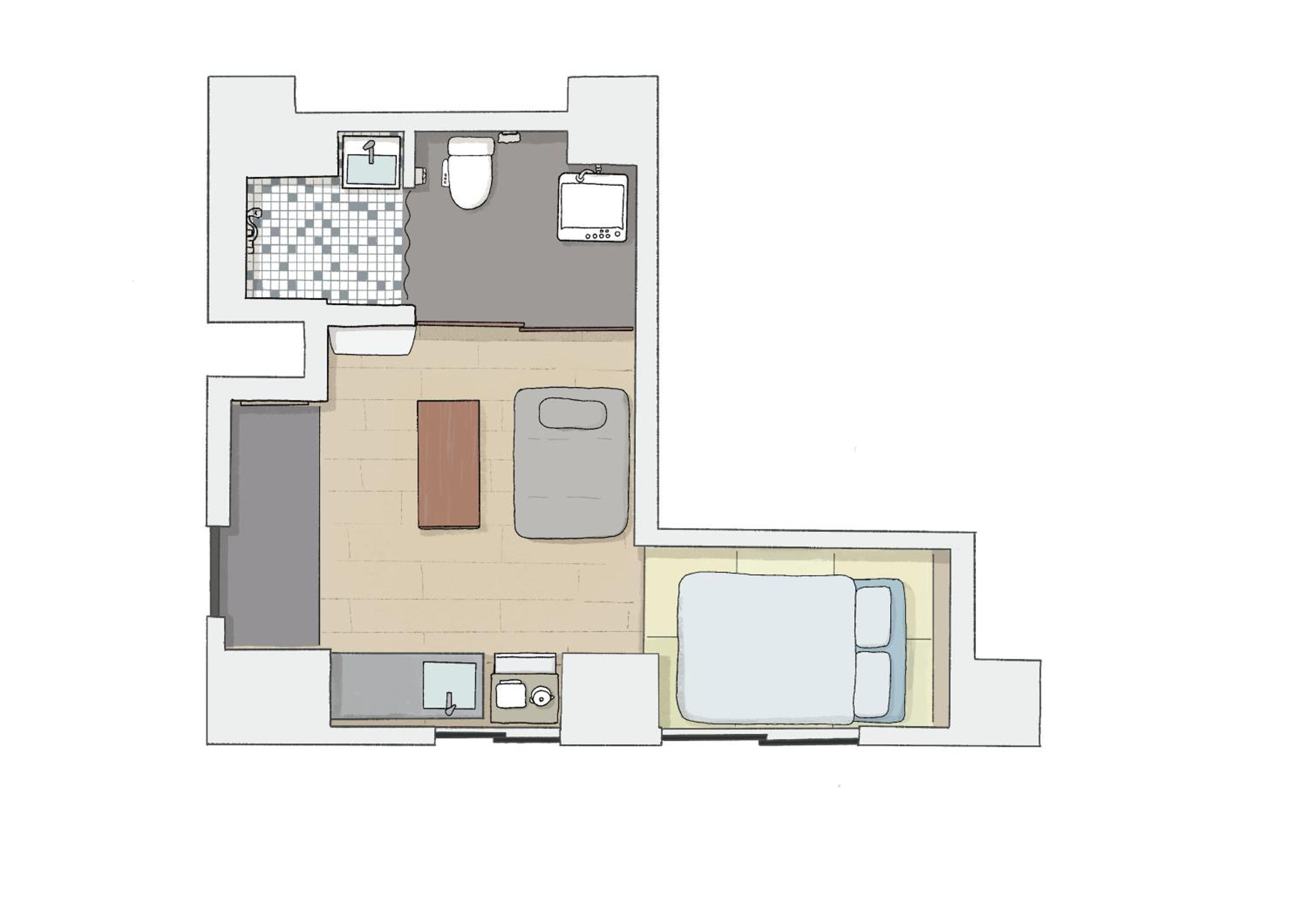 hotel room