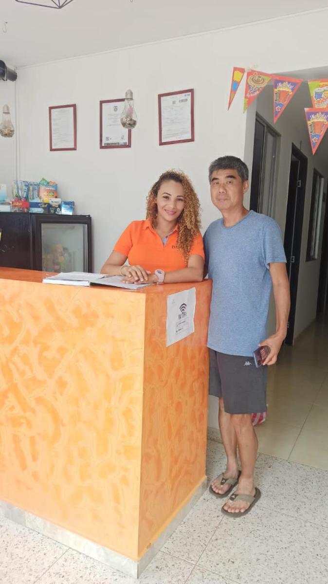 hotel reception