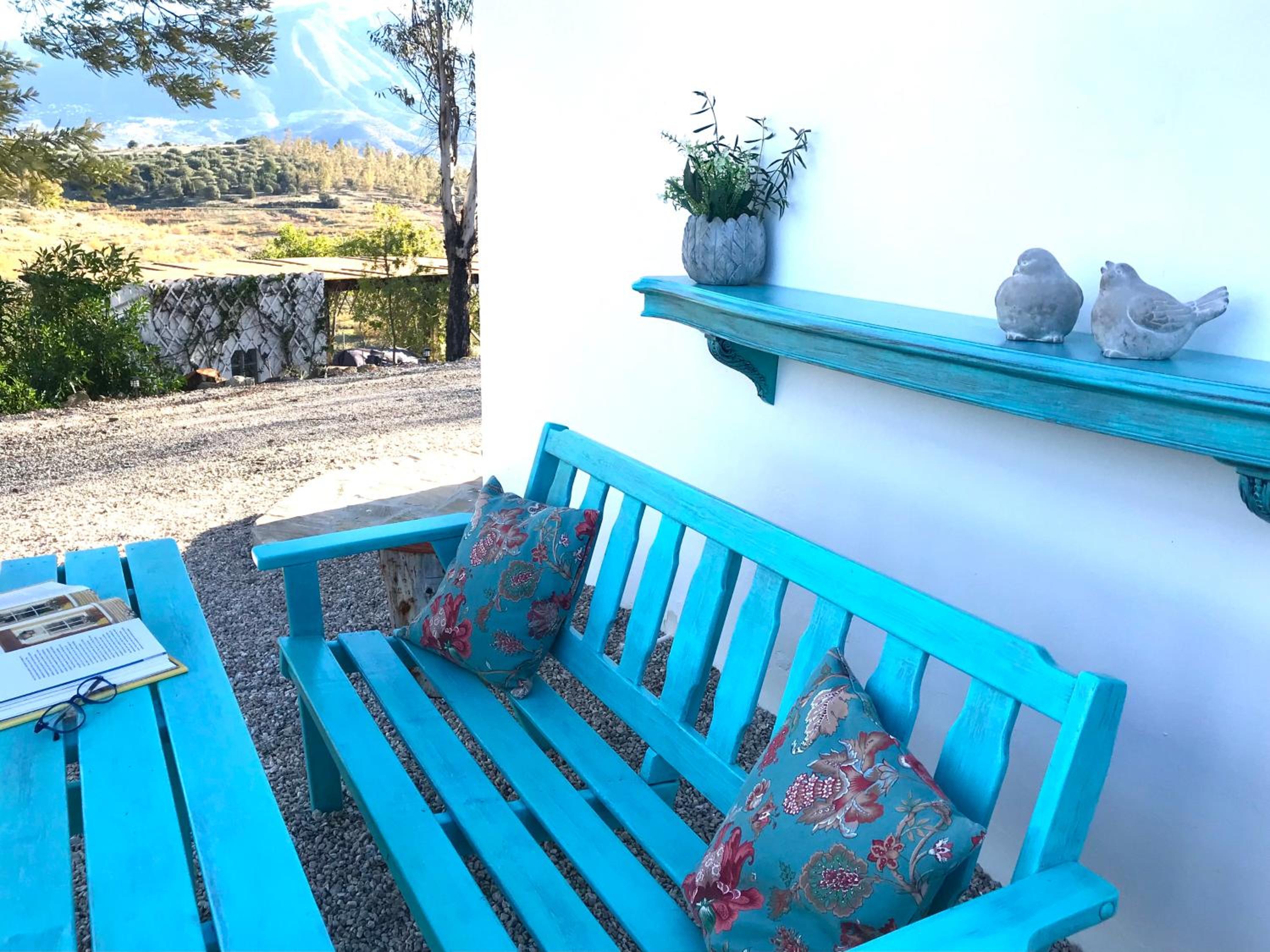 La Rústica en Viñuela, piscina privada