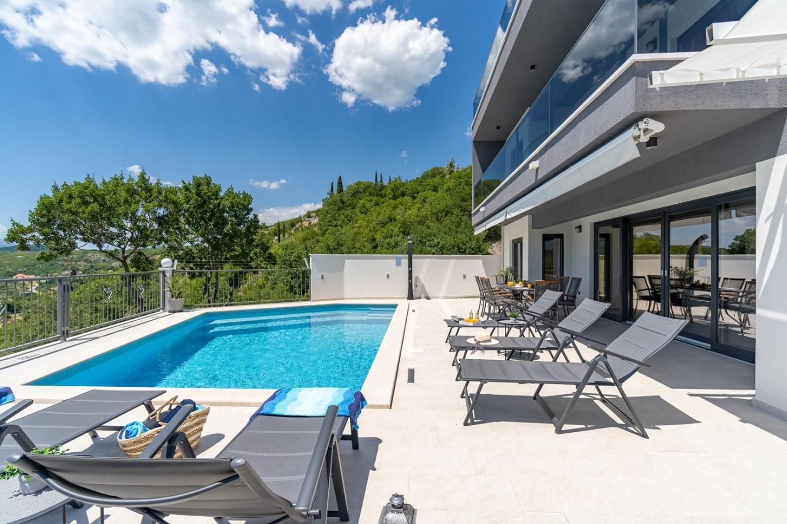 Villa Neda Heated Pool, Hot-tub, Sauna, 3 bedrooms view 2