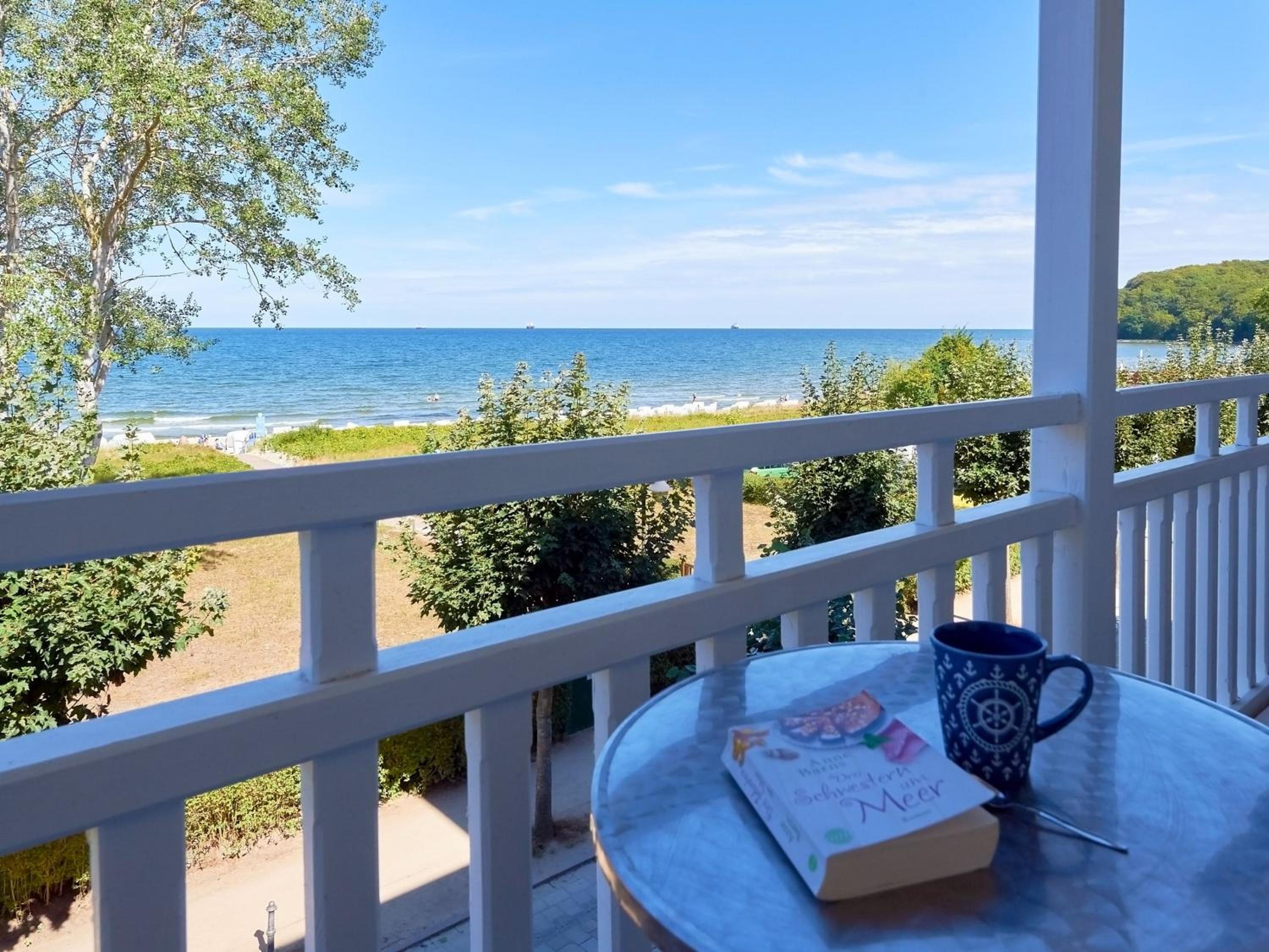 Seeschloss Binz - WG25 mit Panorama-Meerblick