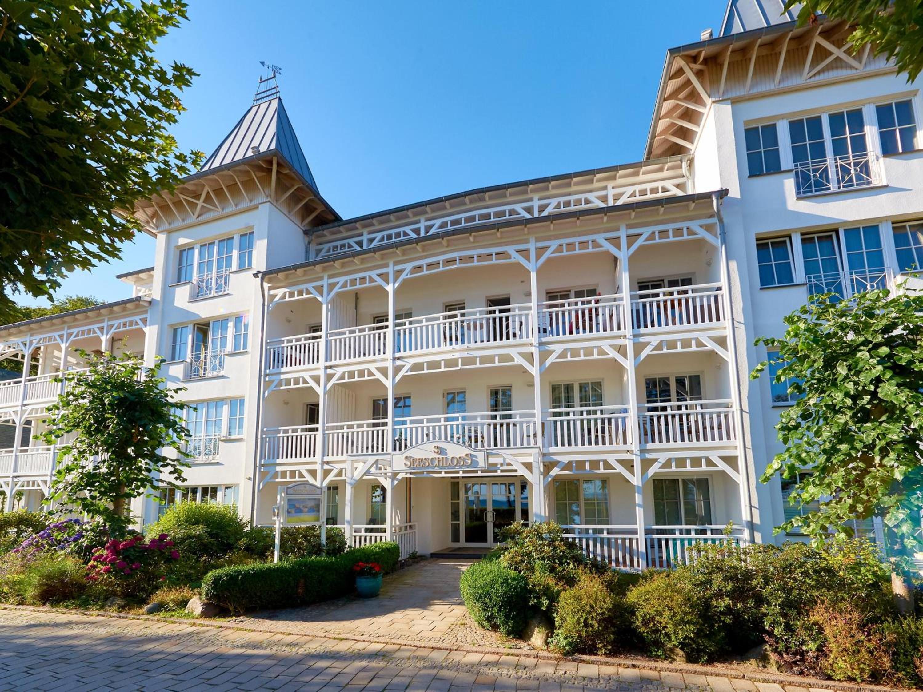 Seeschloss Binz - WG25 mit Panorama-Meerblick