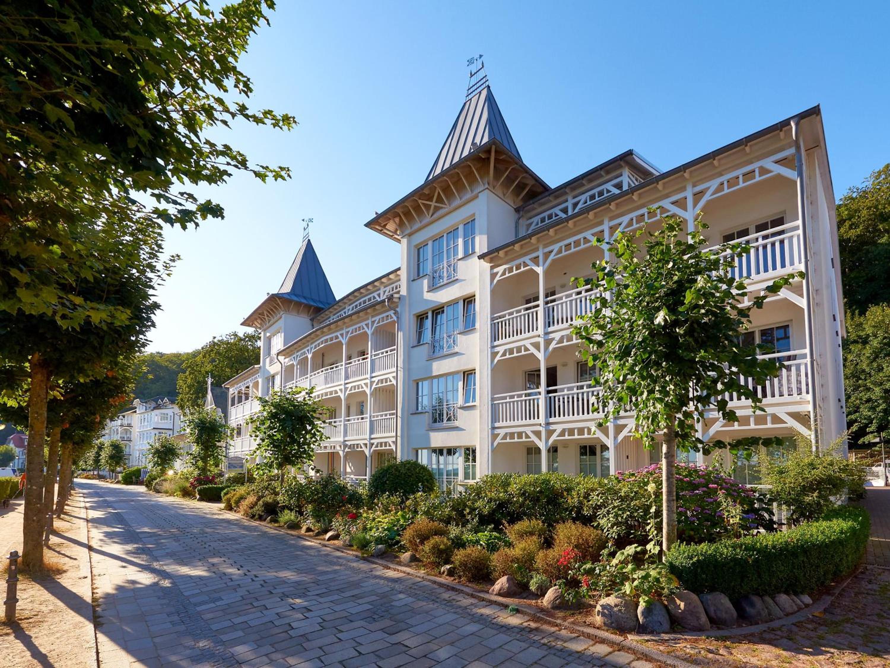 Seeschloss Binz - WG25 mit Panorama-Meerblick