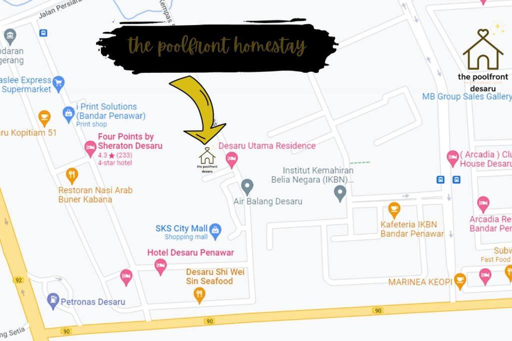 The Poolfront Homestay Desaru