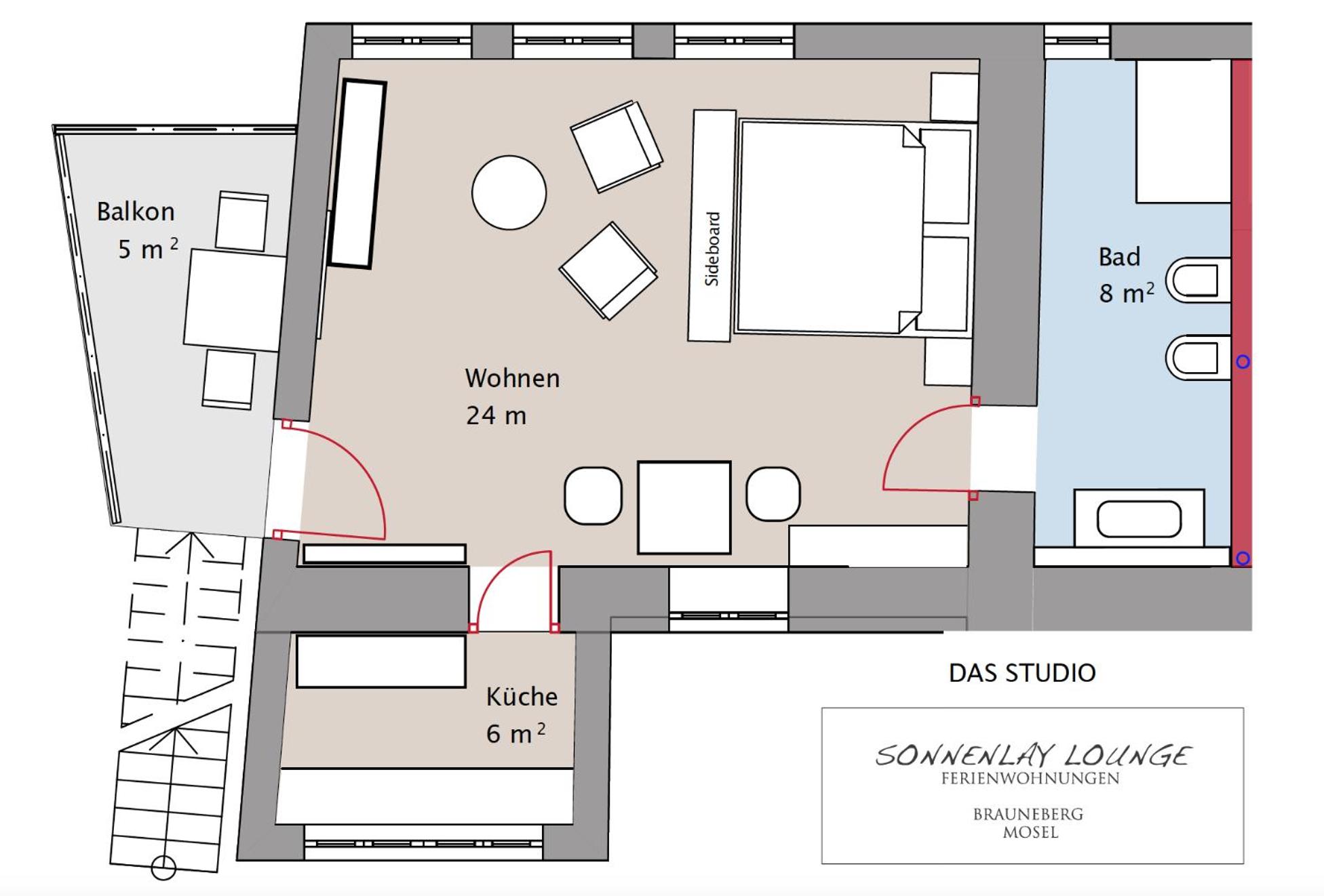 Sonnenlay Lounge - Studio & Ferienhaus