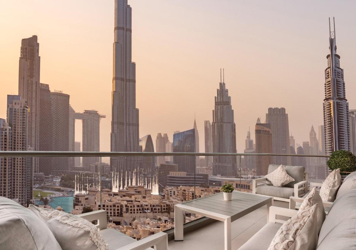 Elite Royal Apartment - Panoramic Full Burj Khalifa, Fountain & Skyline view - Infinite