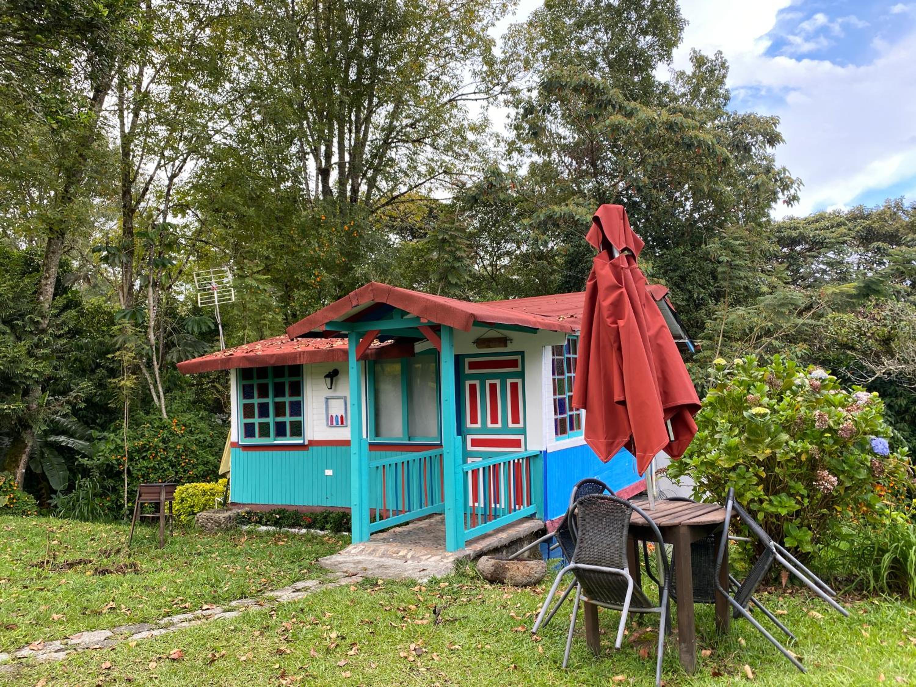Cabañas y Flores