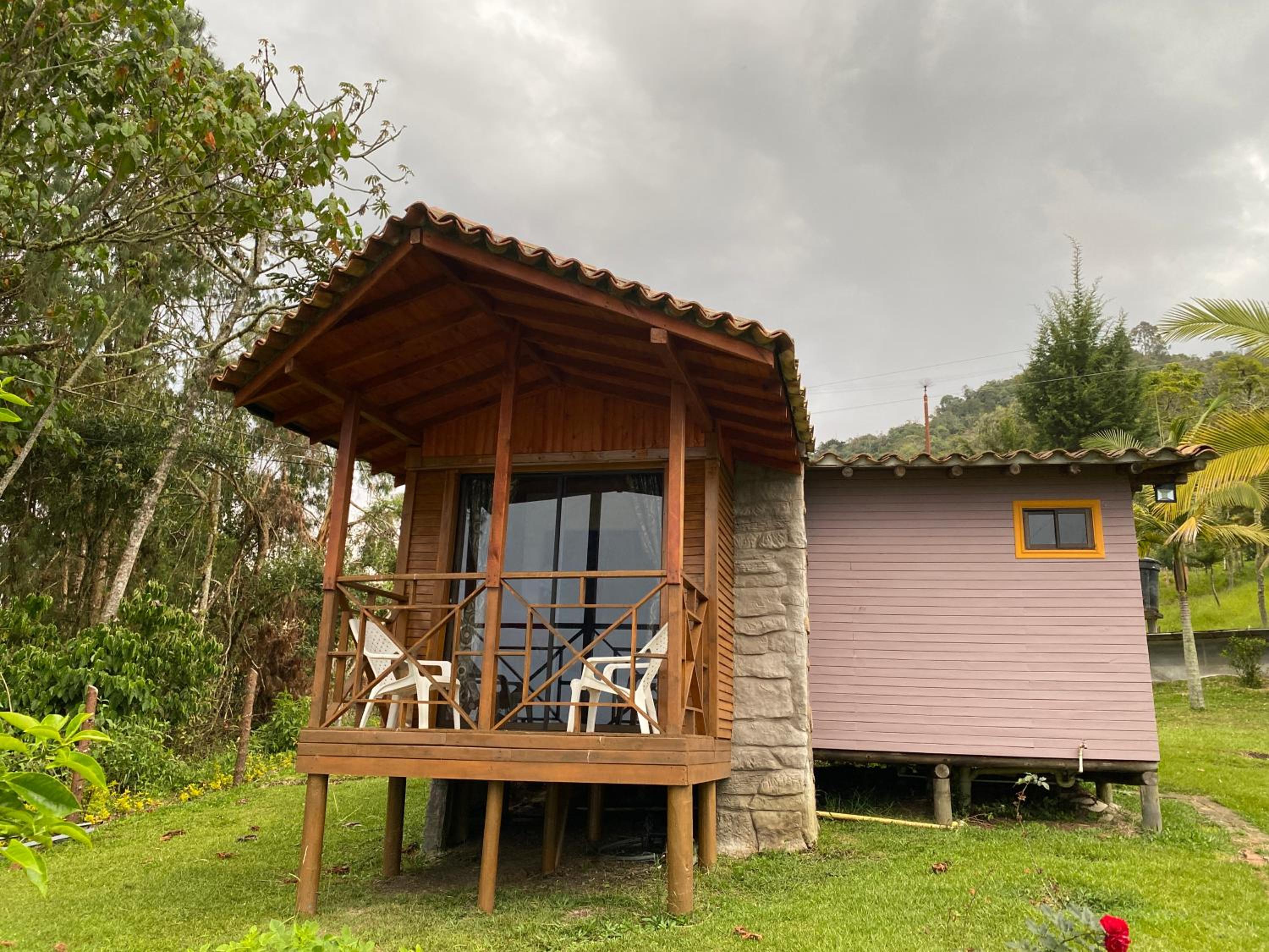 Cabañas y Flores