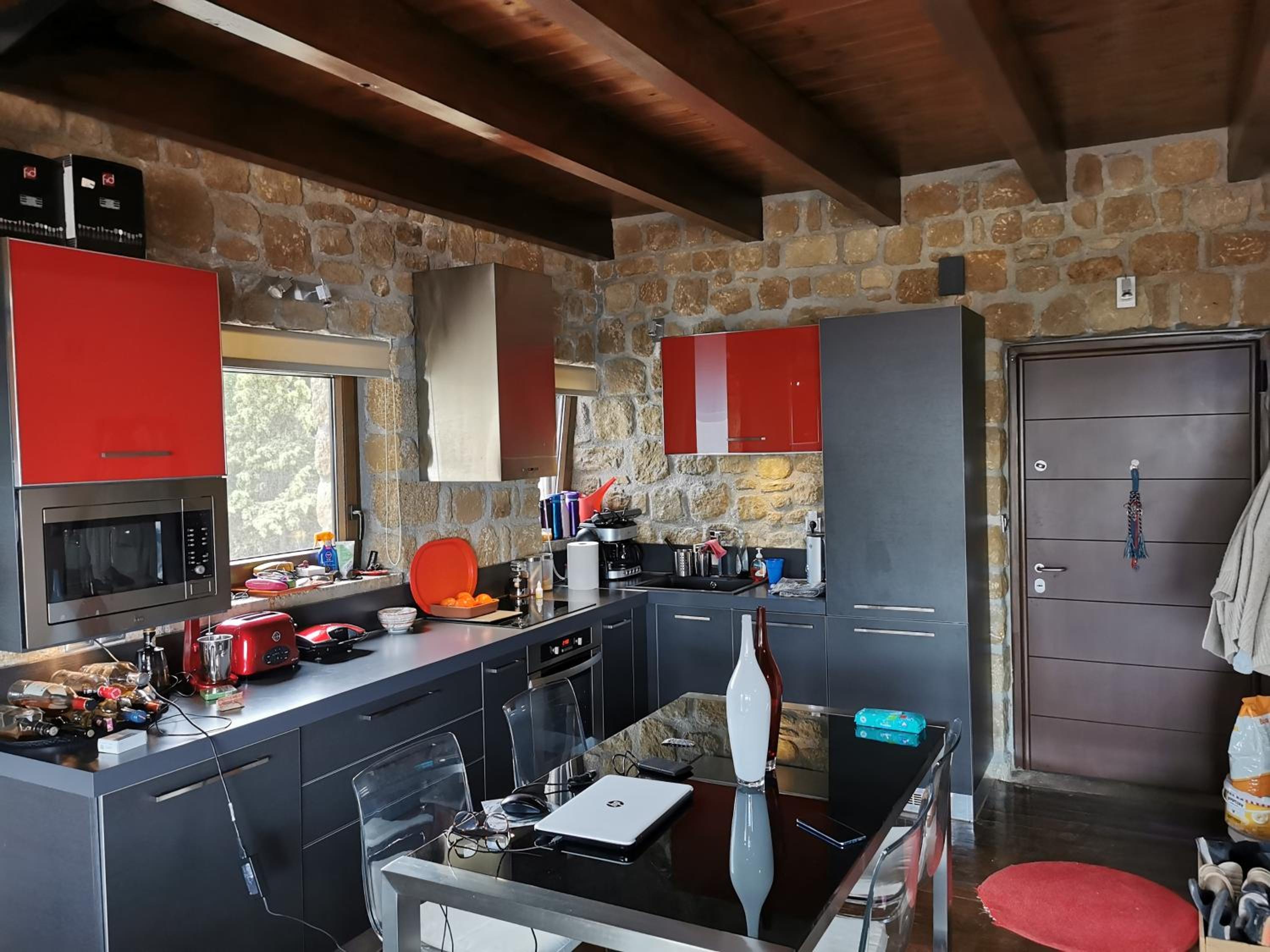 Mountain stone villa, sea & mountain view at 1150m view 4