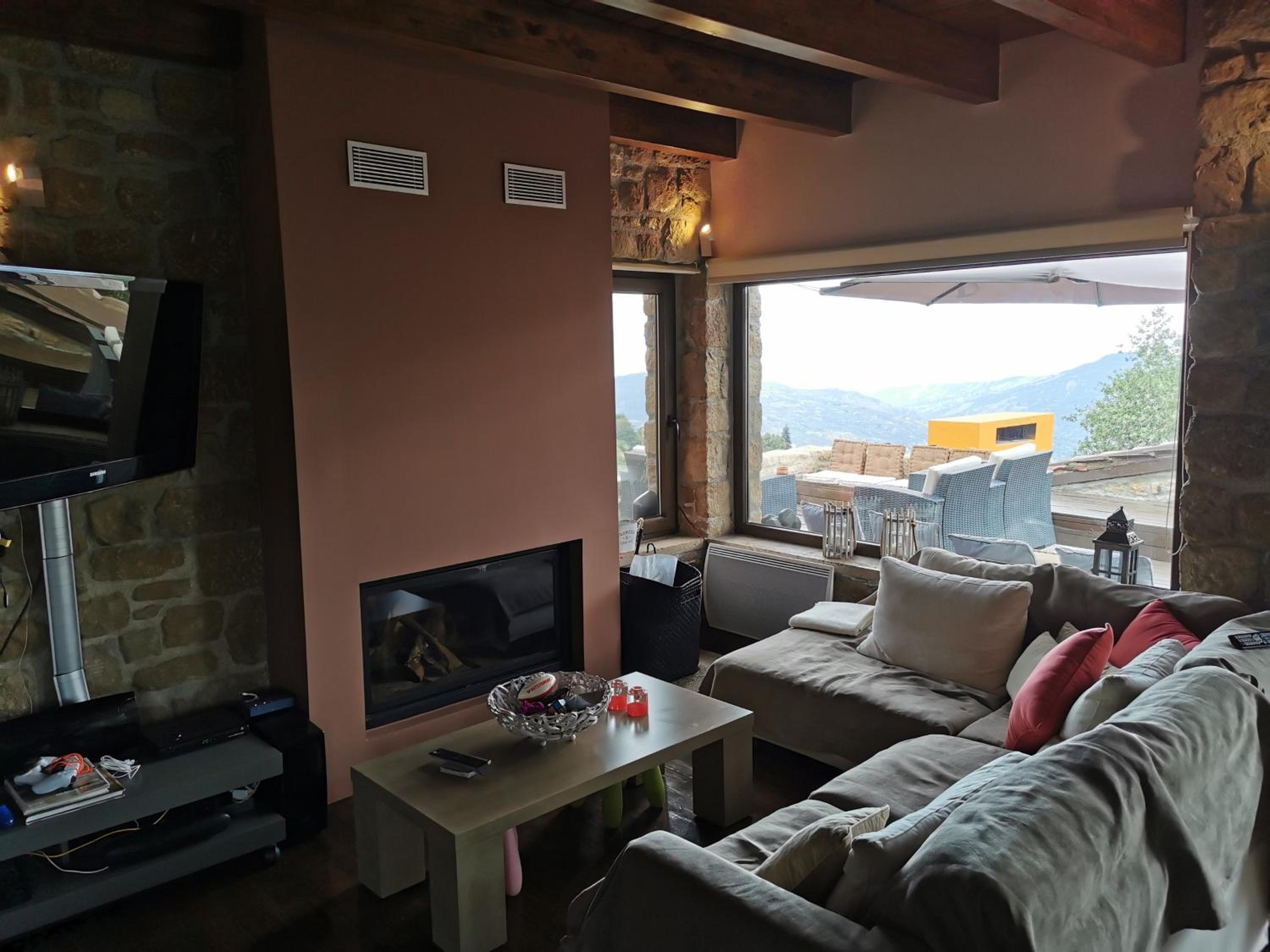 Mountain stone villa, sea & mountain view at 1150m view 5