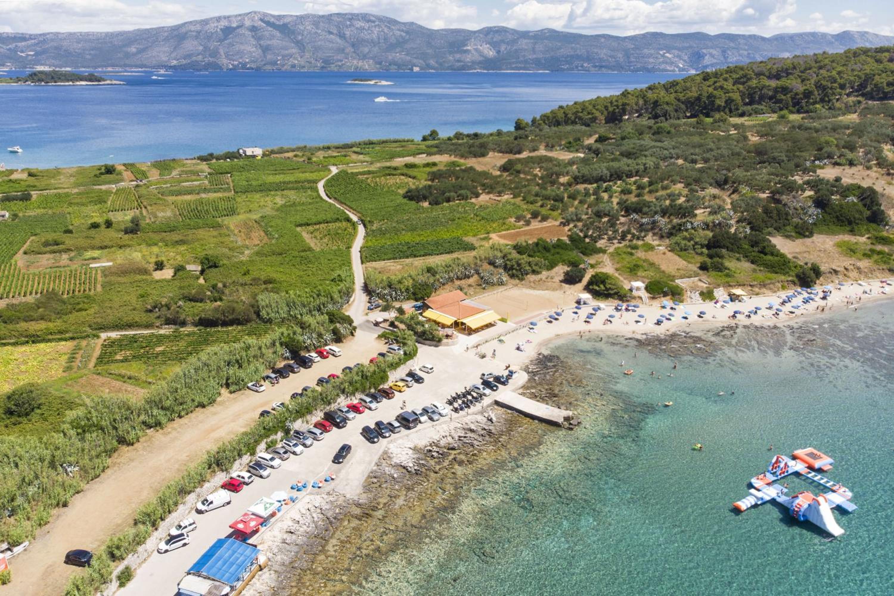 Family friendly apartments with a swimming pool Lumbarda, Korcula - 18727 view 3