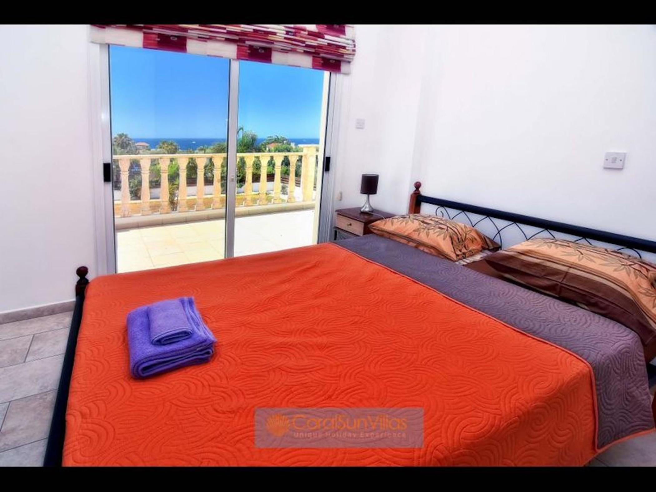 Villa 200m To The Coral Bay Strip, Large Pool view 2