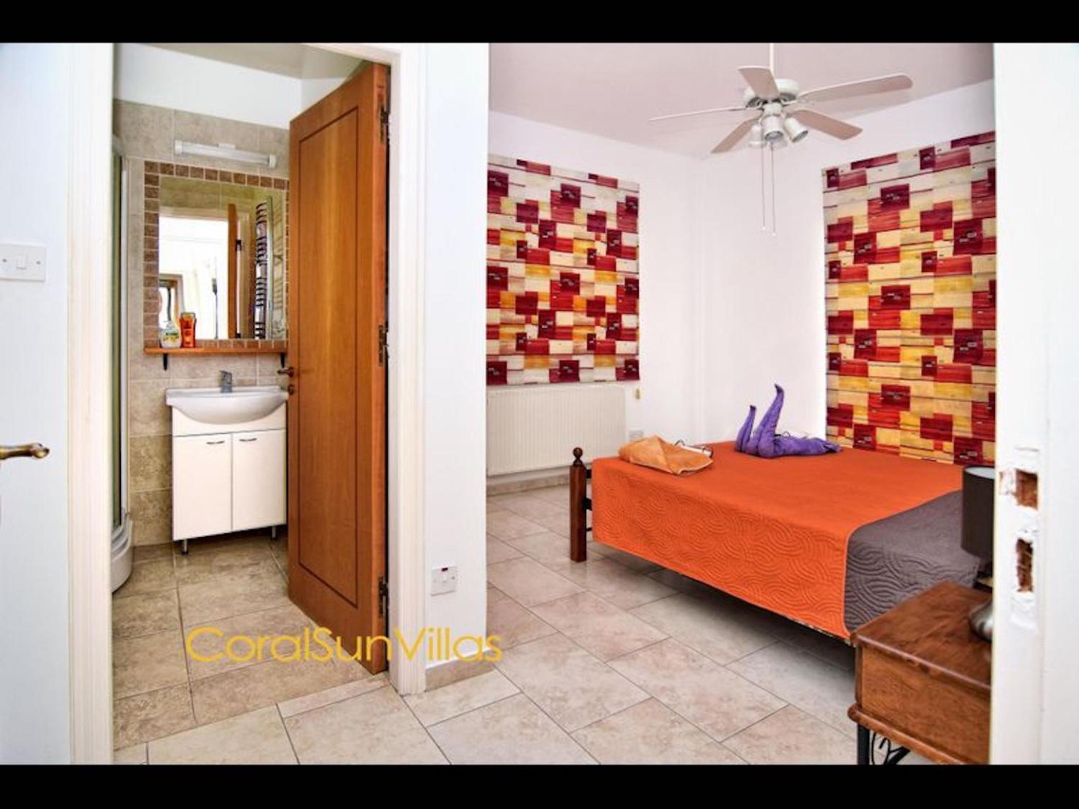 Villa 200m To The Coral Bay Strip, Large Pool view 4