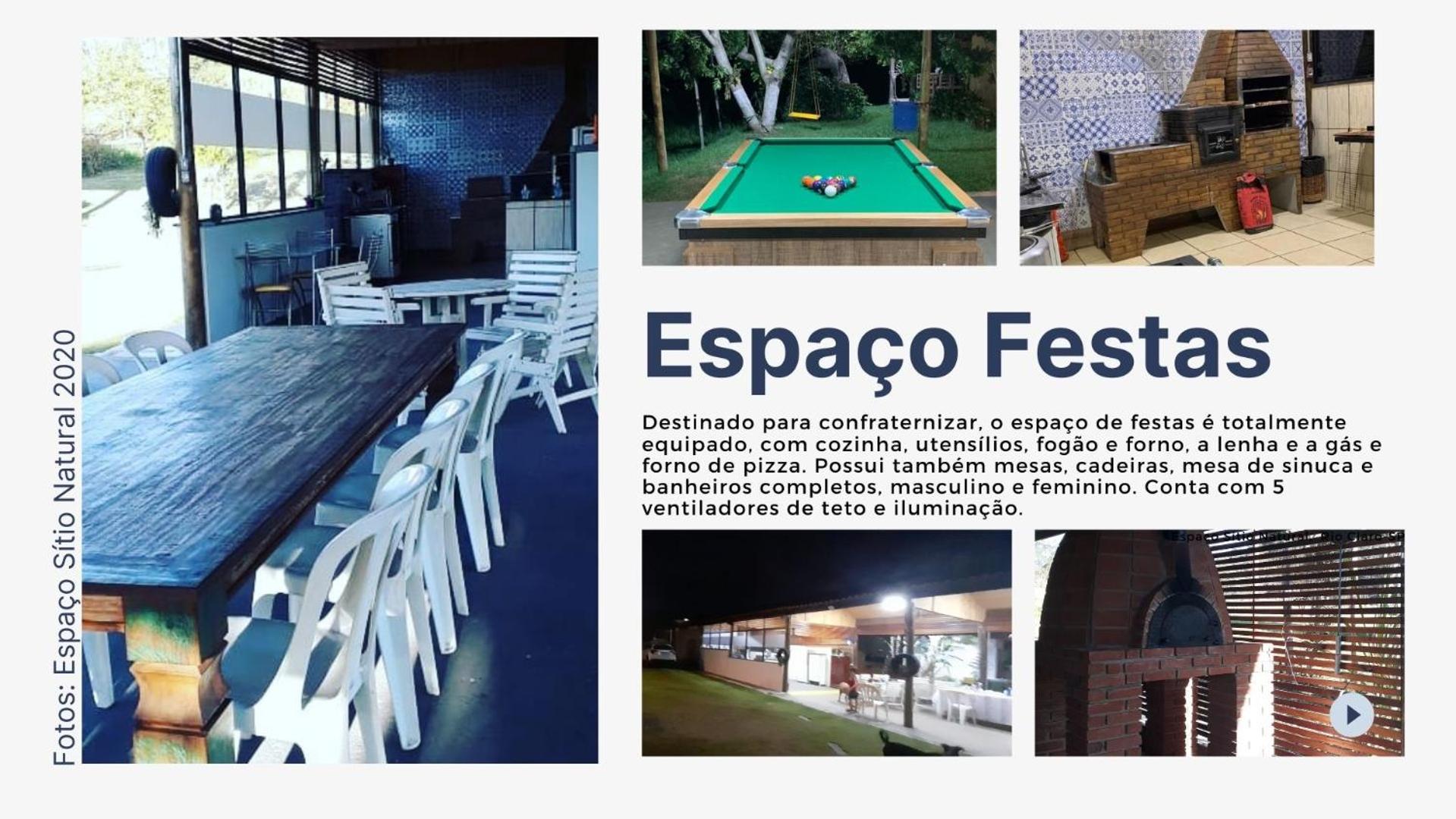 Espaço Sítio Natural - Espaço de Lazer e Hospedagem - Rio Claro