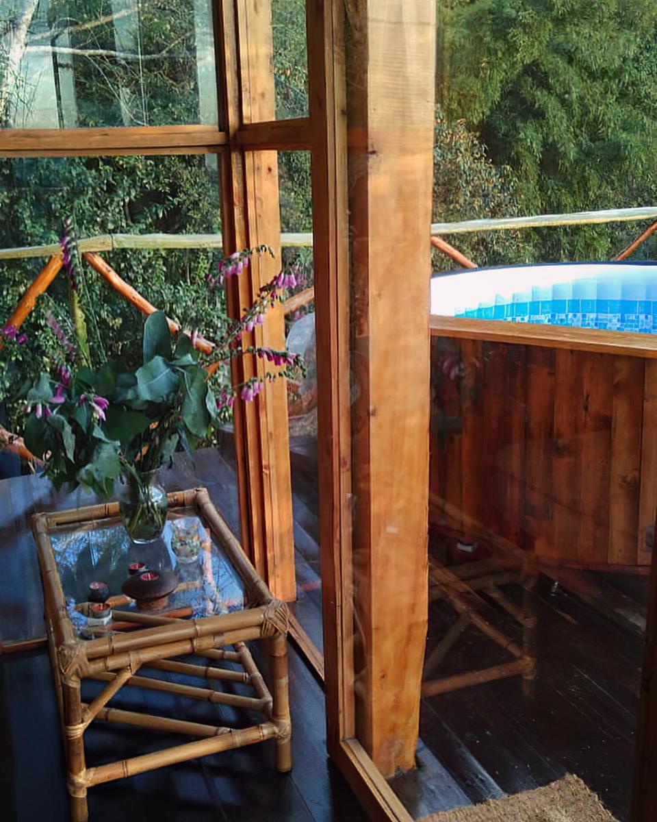BAUMHAUS Cabañas rusticas con jacuzzi privado