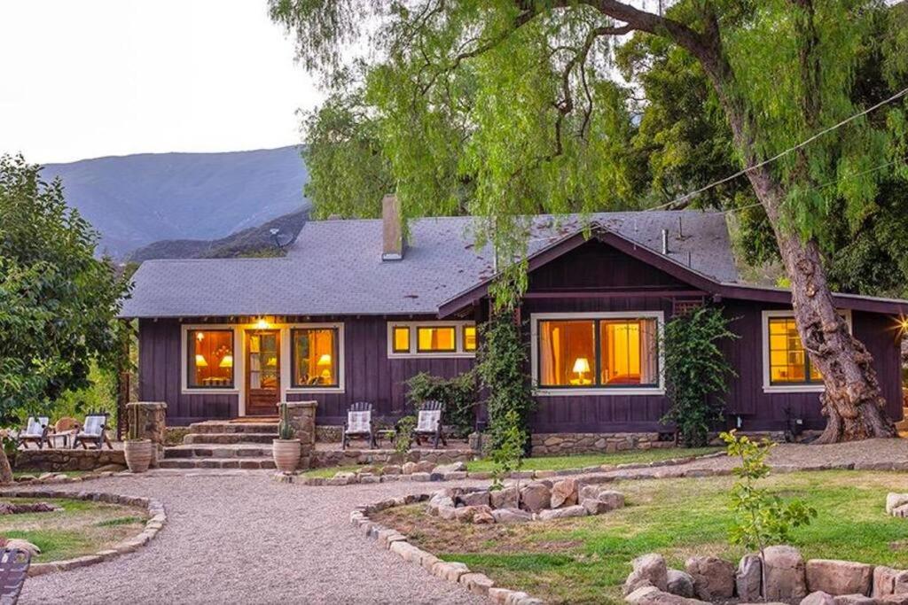 Ojai Vacations - Casa A'way Stunning Ojai Bungalow w/ pool sunset - Property Image 11