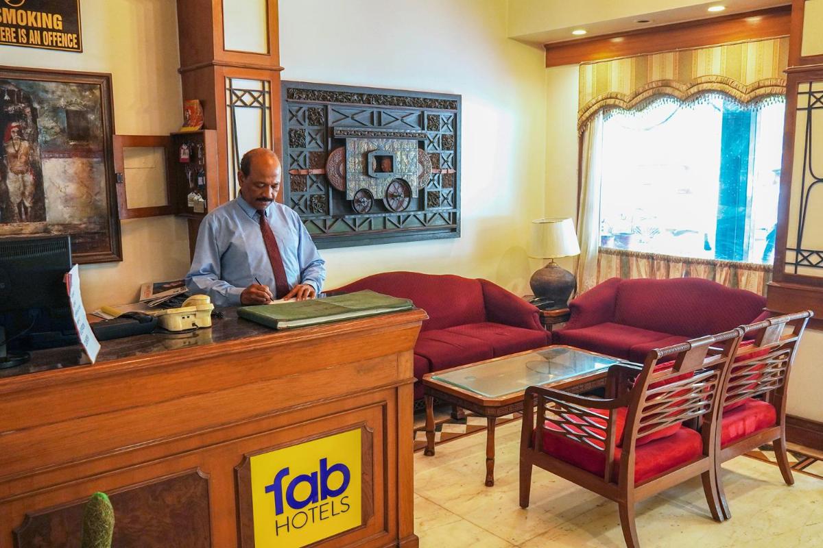 hotel reception