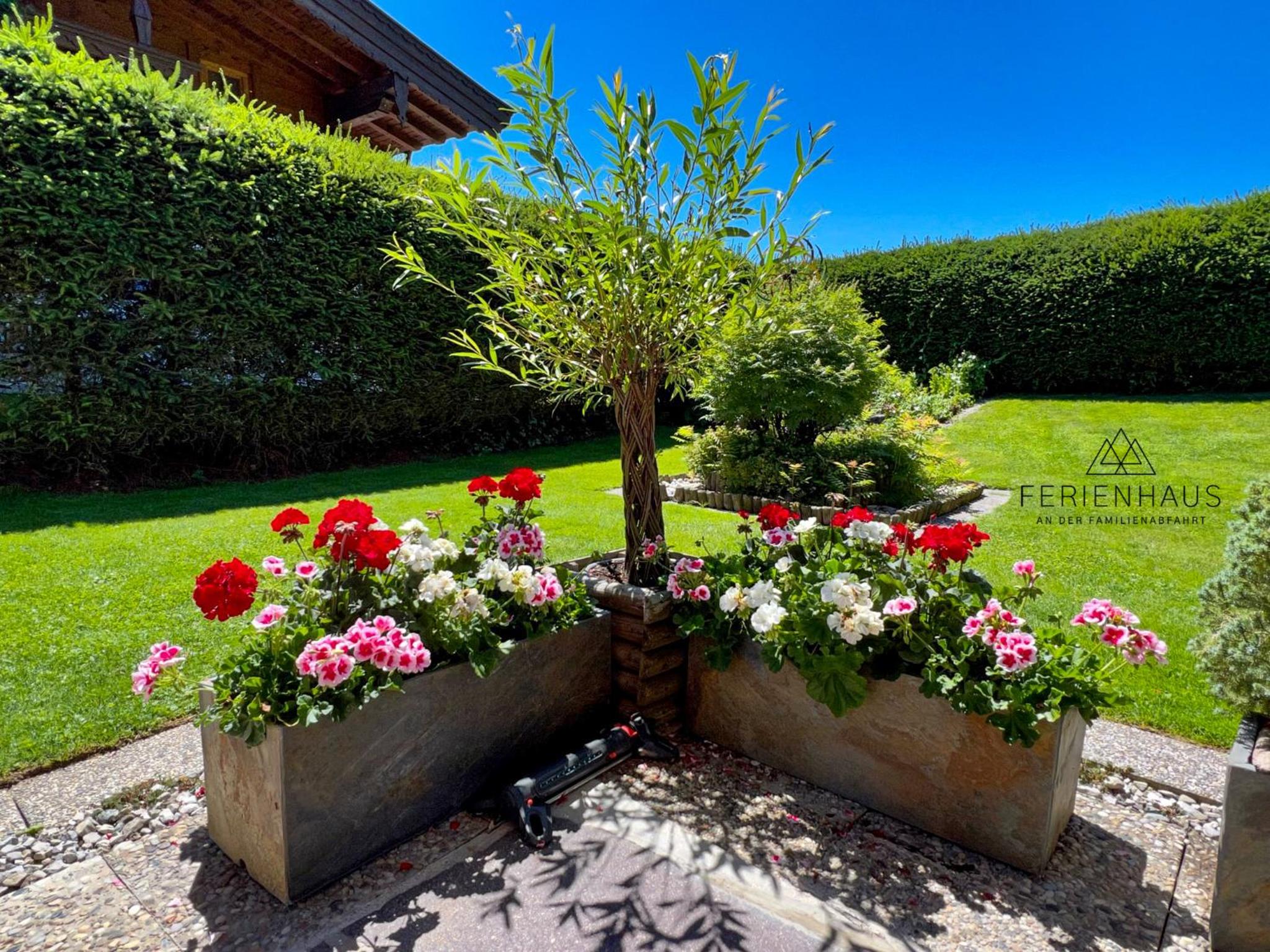 Gartenwohnung an der Familienabfahrt