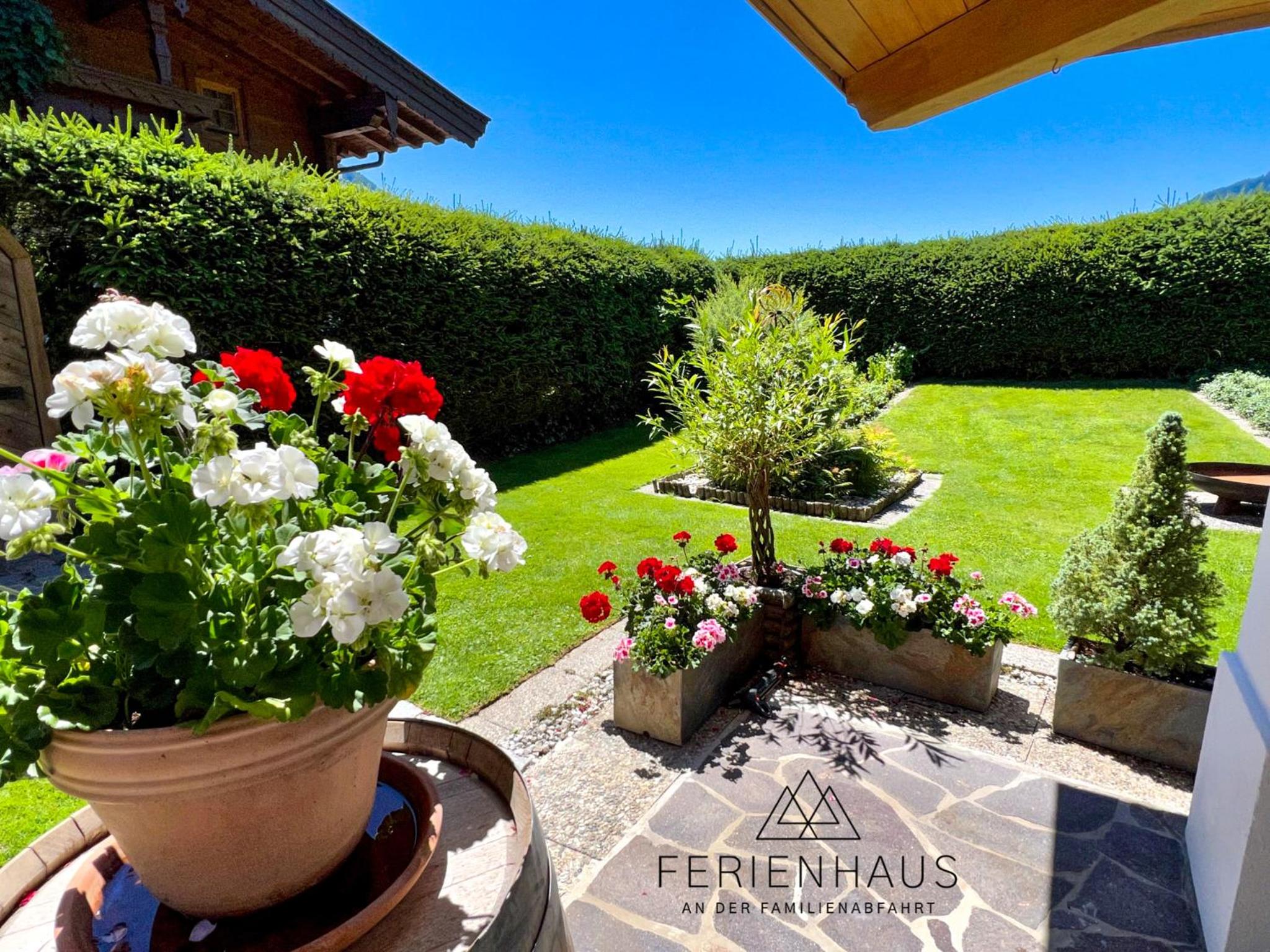Gartenwohnung an der Familienabfahrt