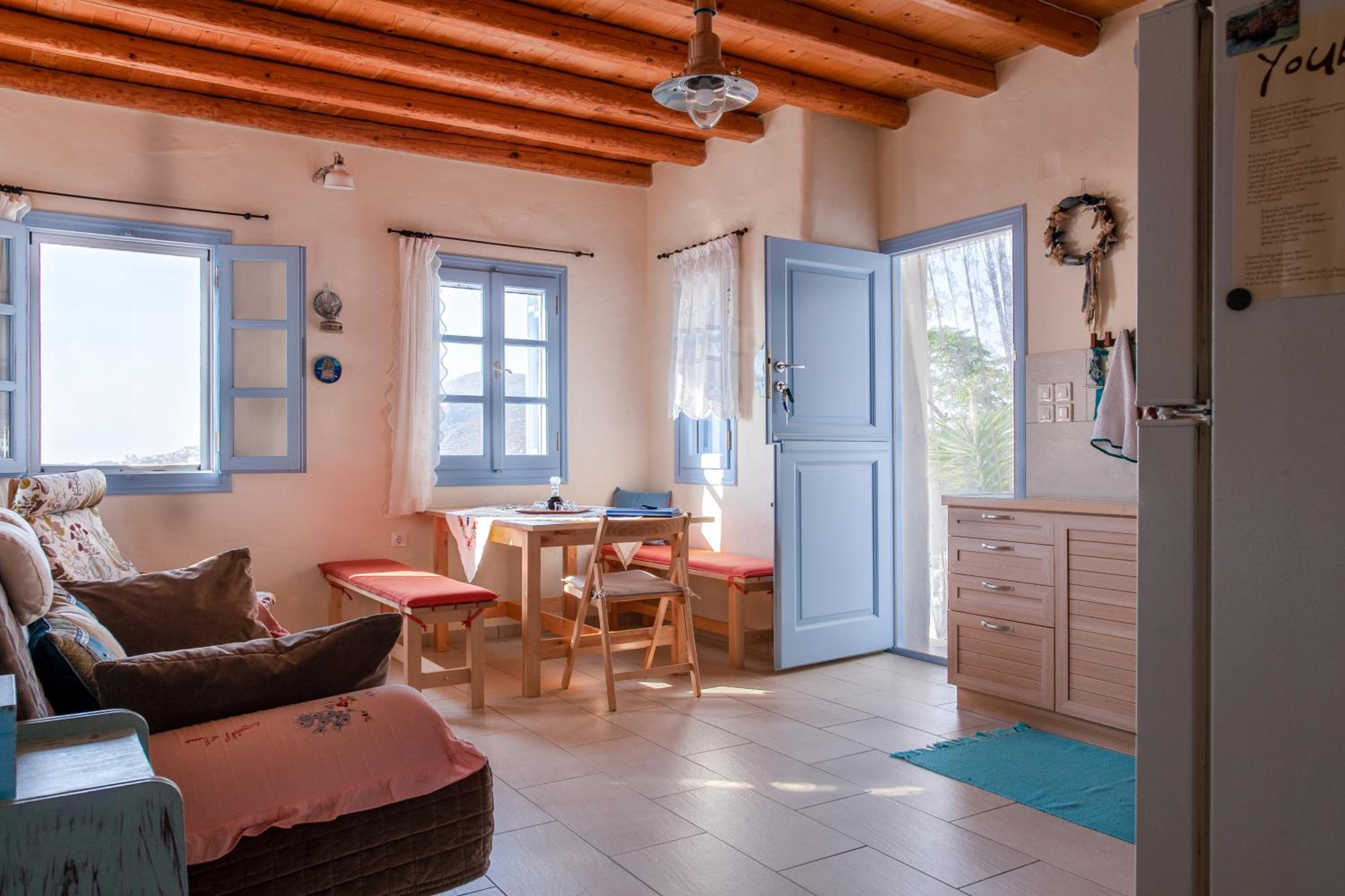 Villa Nina, dreamy little cycladic home in Amorgos view 5