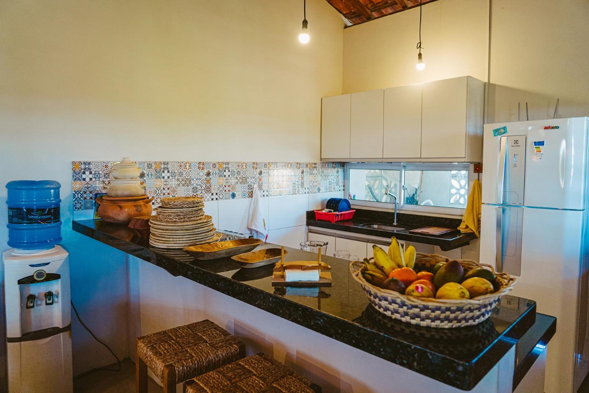 Casa ampla c redes de descanso, Praia de Macapa PI