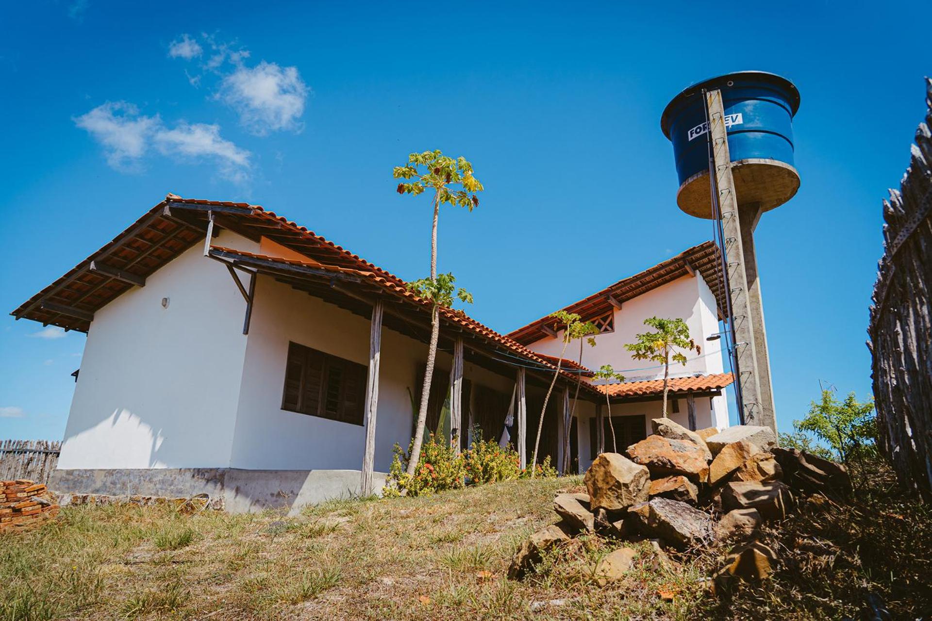 Casa ampla c redes de descanso, Praia de Macapa PI