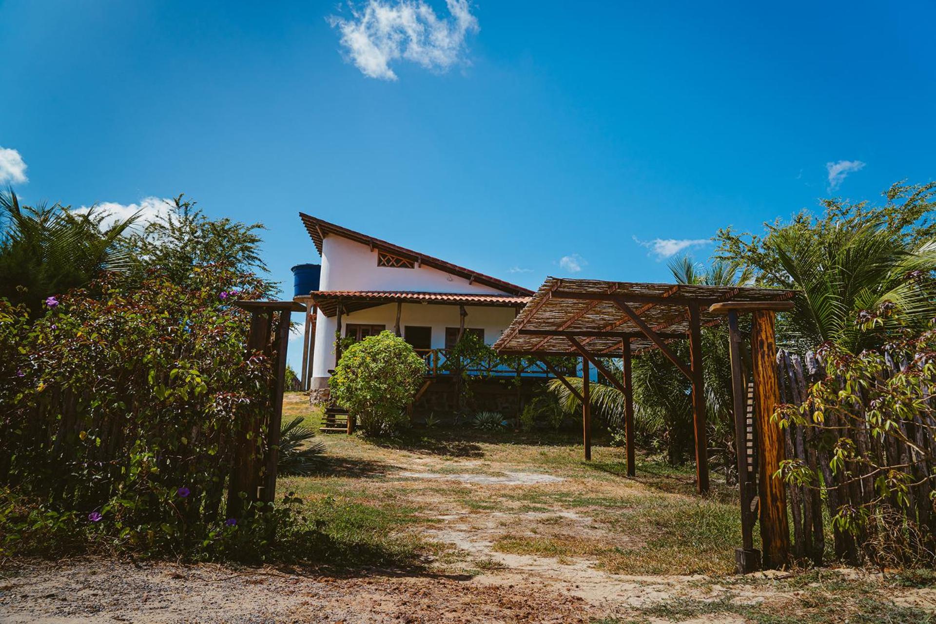 Casa ampla c redes de descanso, Praia de Macapa PI