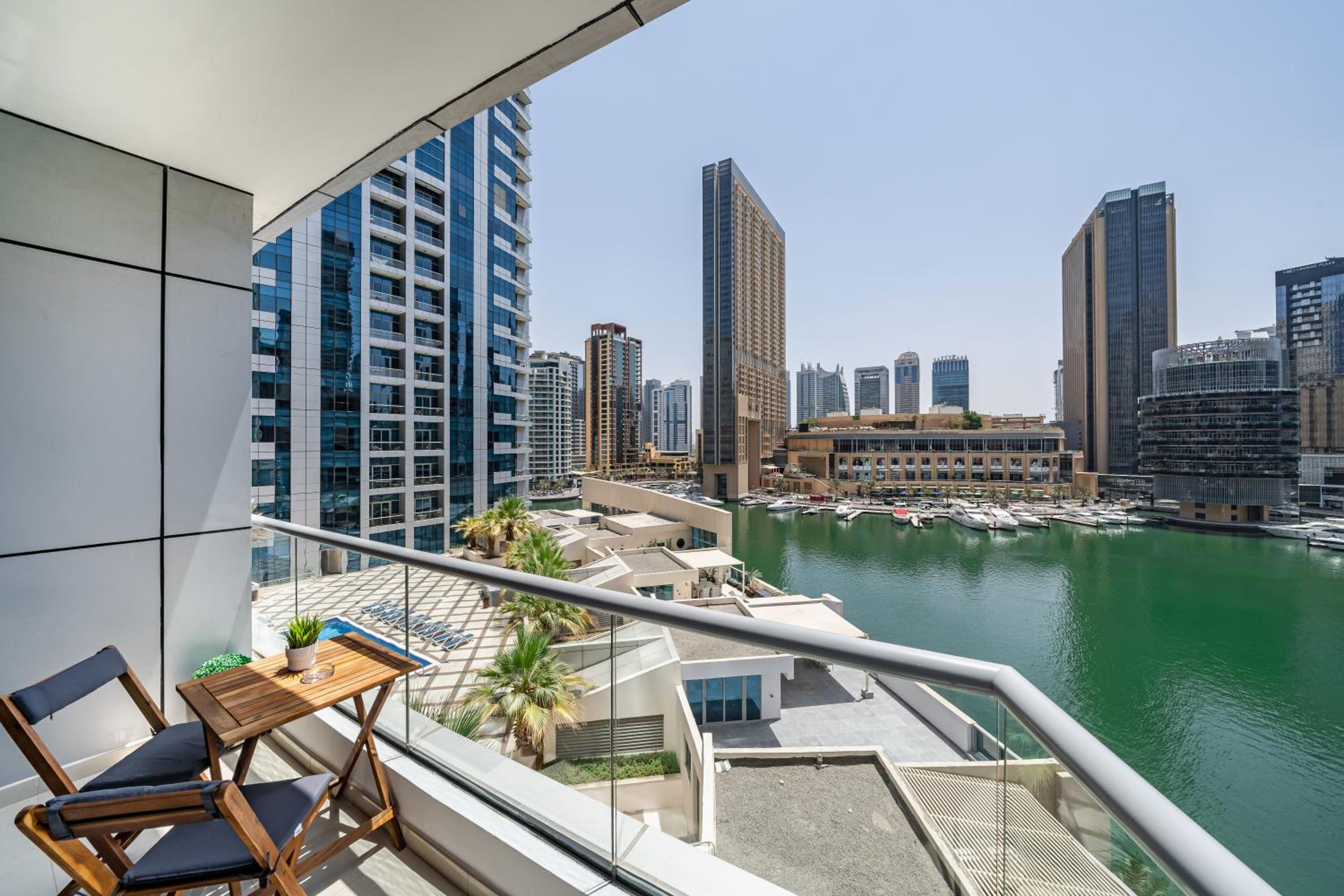 Cute 1BR - Dubai Marina Views - Walk 9min to Beach
