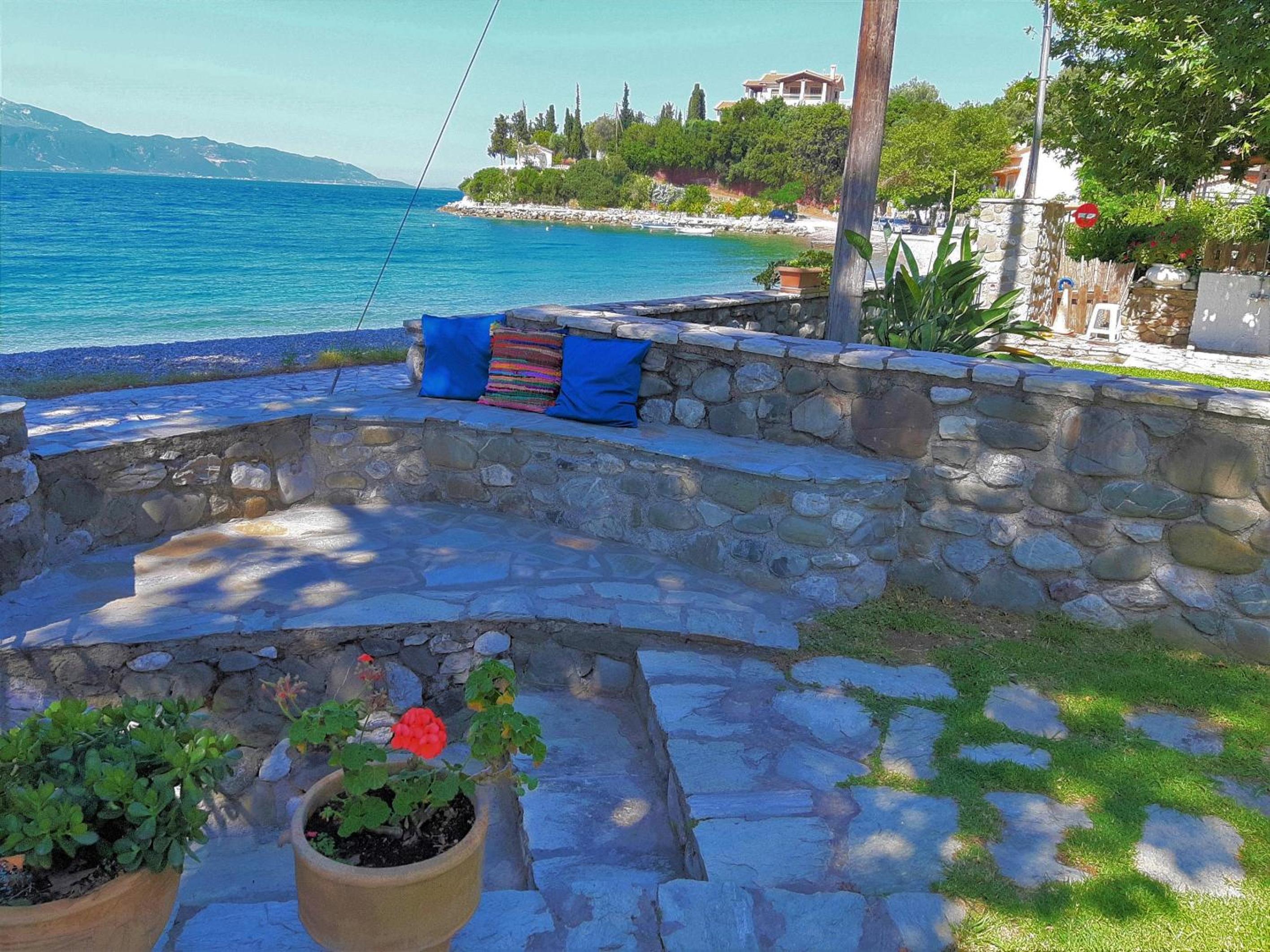 Beachfront Skaloma Villa view 3