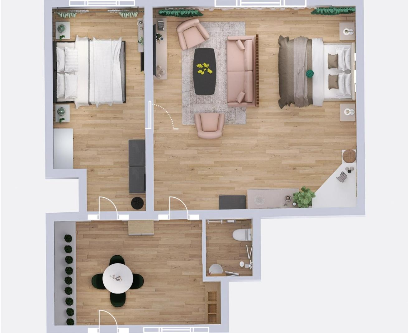 hotel room