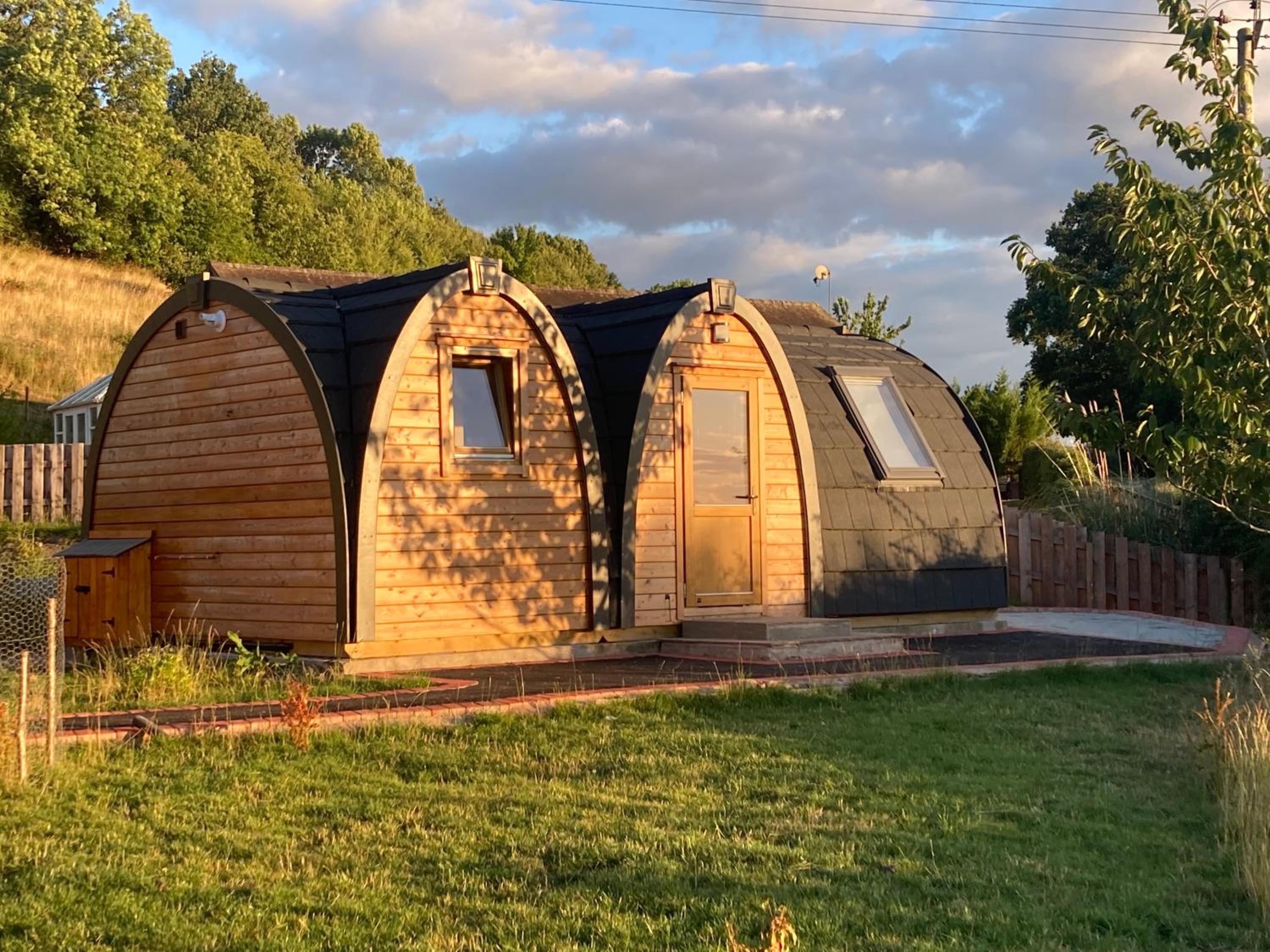 Owl Glamping Pod view 4