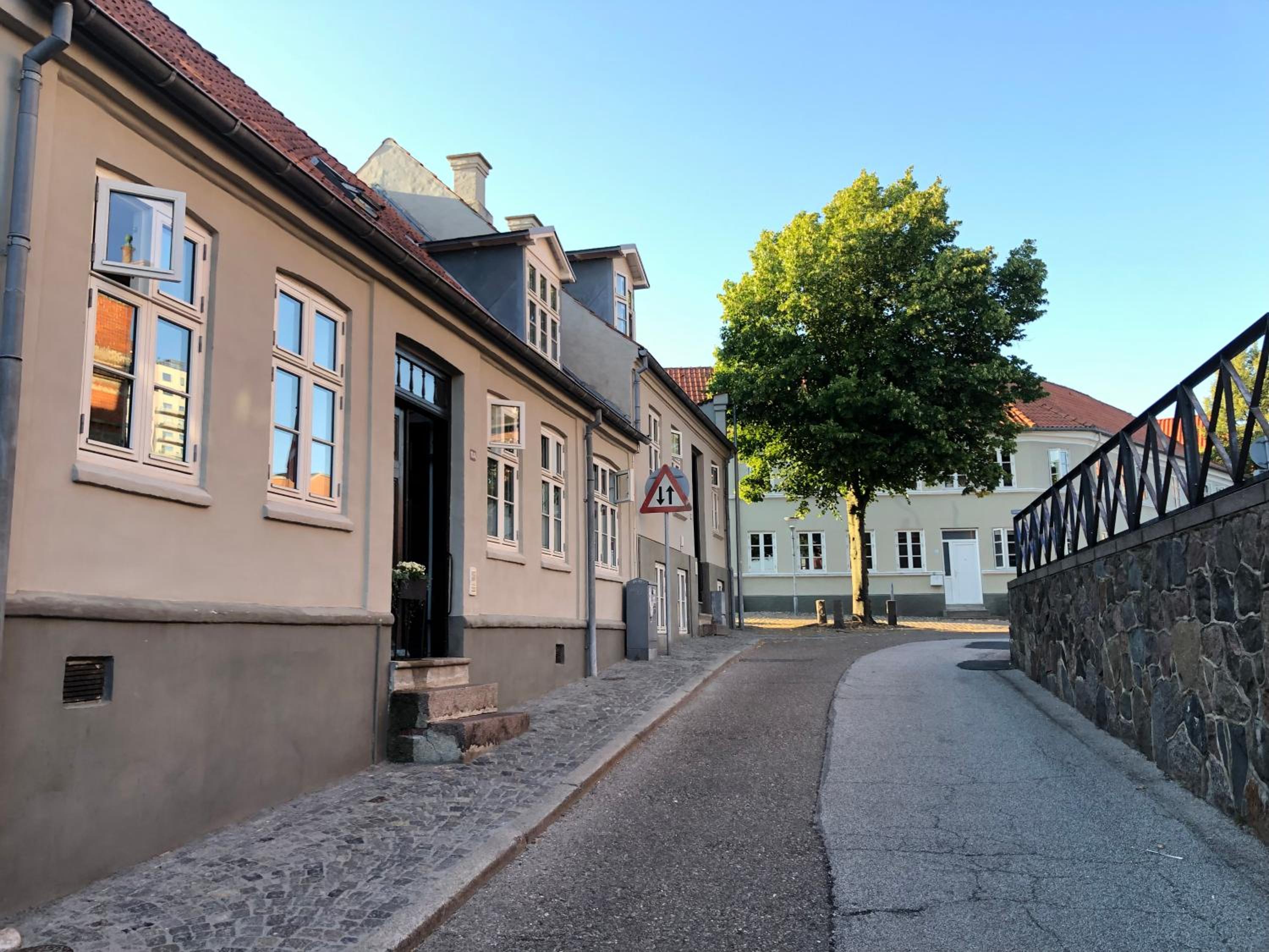 Huset ved springvandet