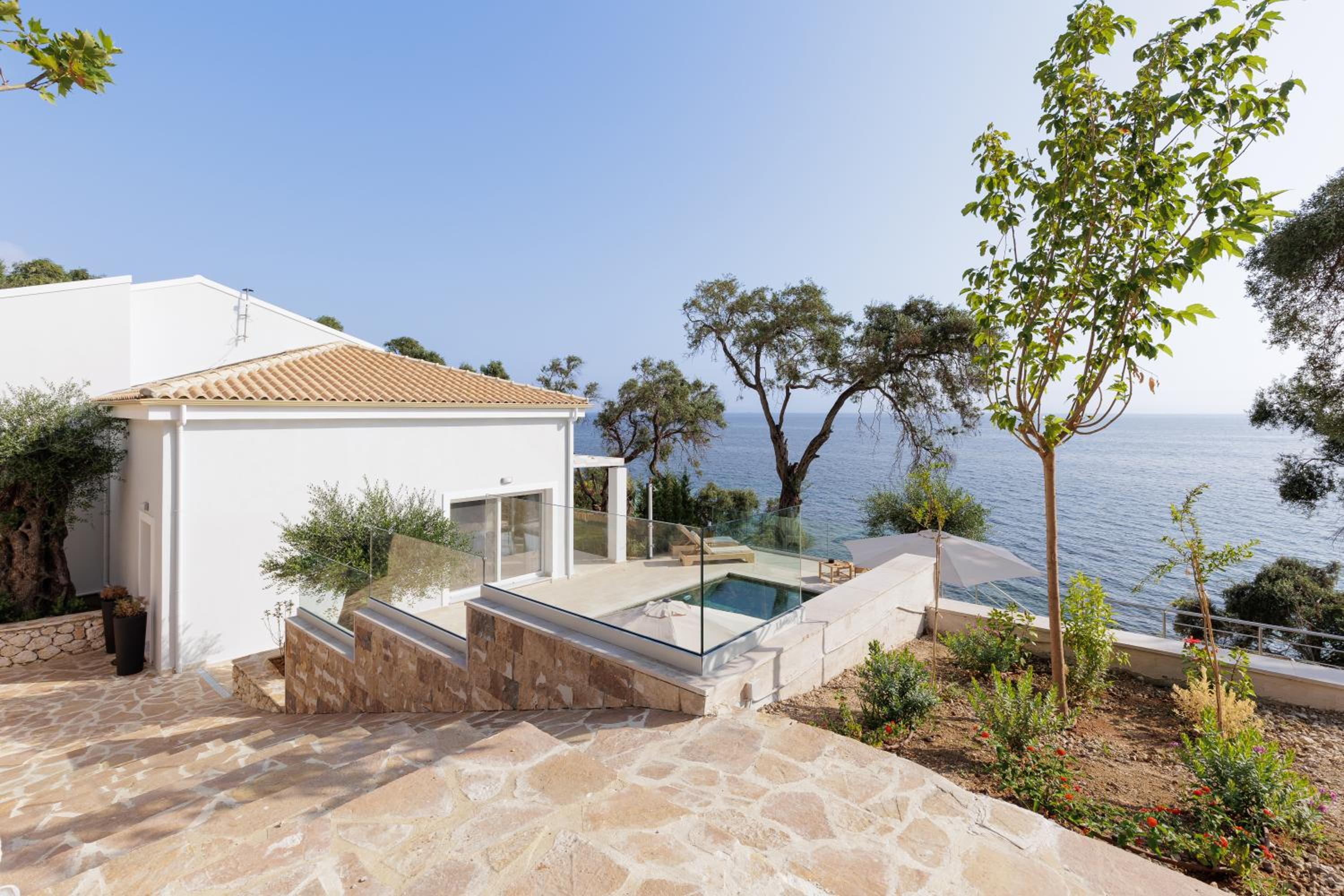 Nisos Villas Corfu view 2